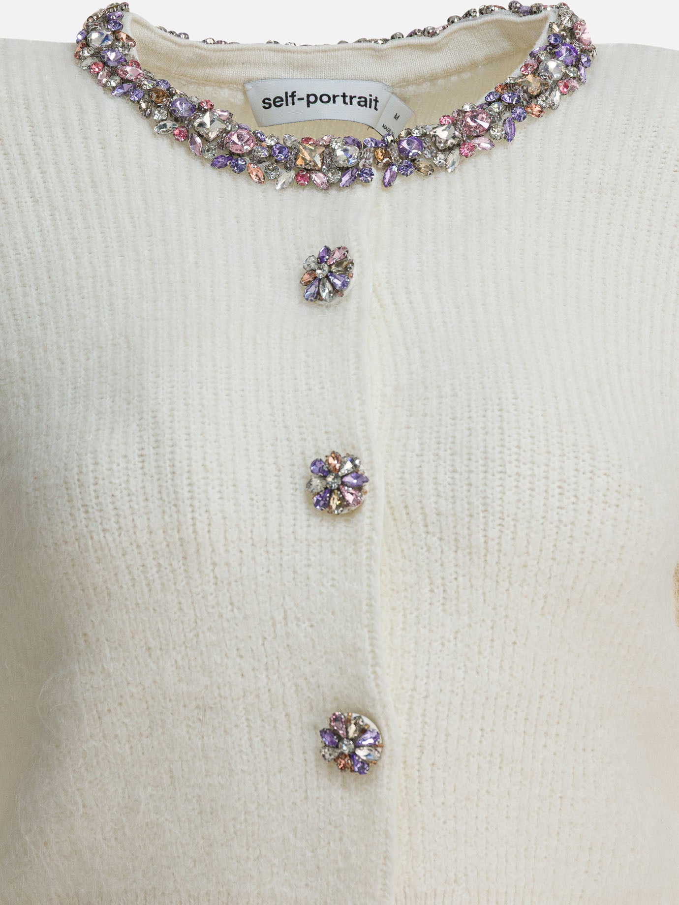 Cardigans Embellished  Beige - Self-portrait Women | PDP | VIETTI Online Store | Zoom-Modal_3
