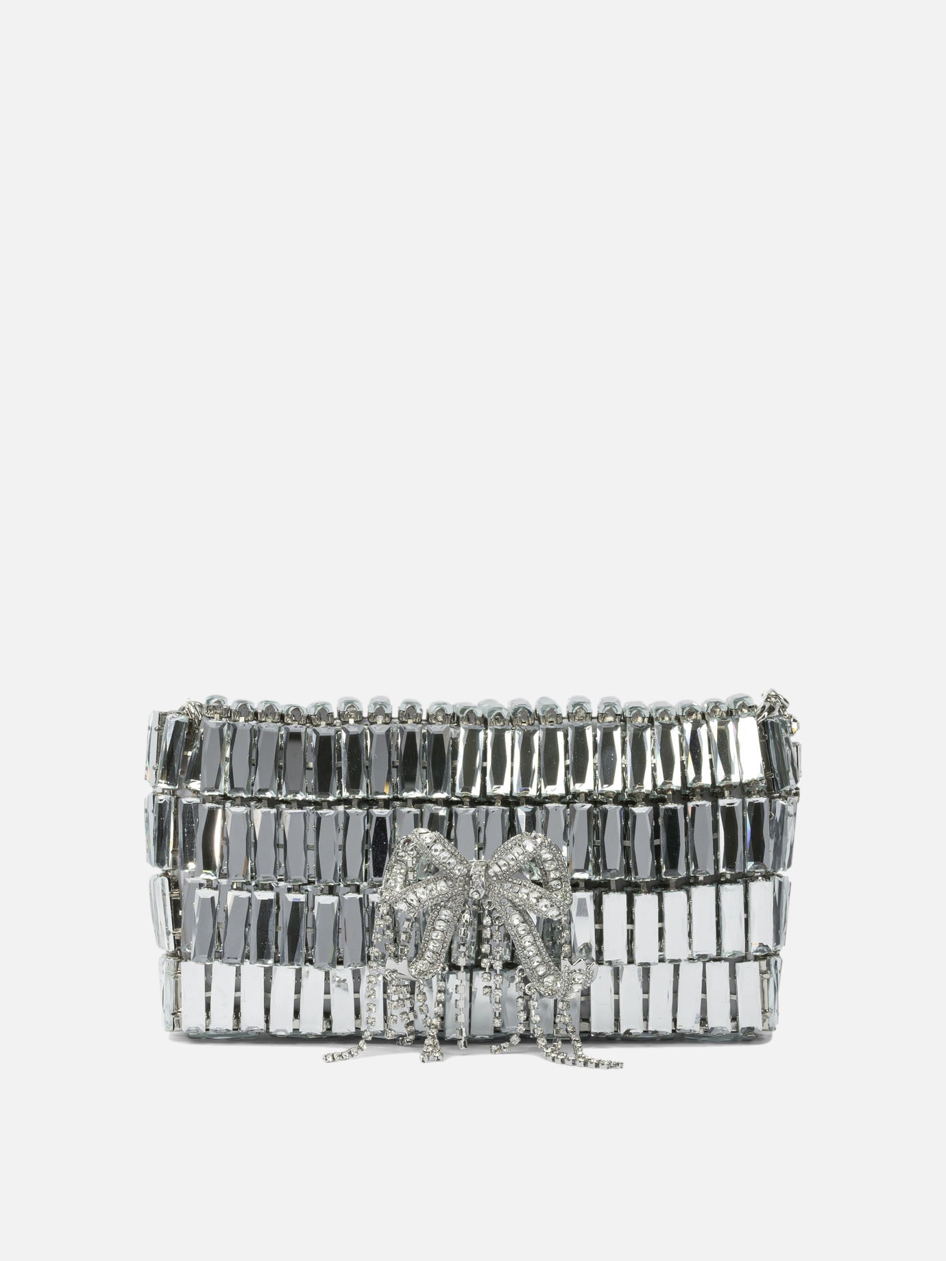 Borse mini 17x3x10 cm  Argento - Self-portrait Donna | PDP | VIETTI Online Store | Zoom-Modal
