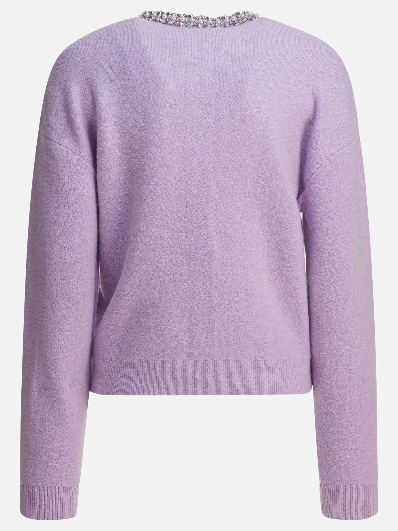 Cardigans Solid colour  Purple - Self-portrait Women | PDP | VIETTI Online Store | Zoom-Modal_2
