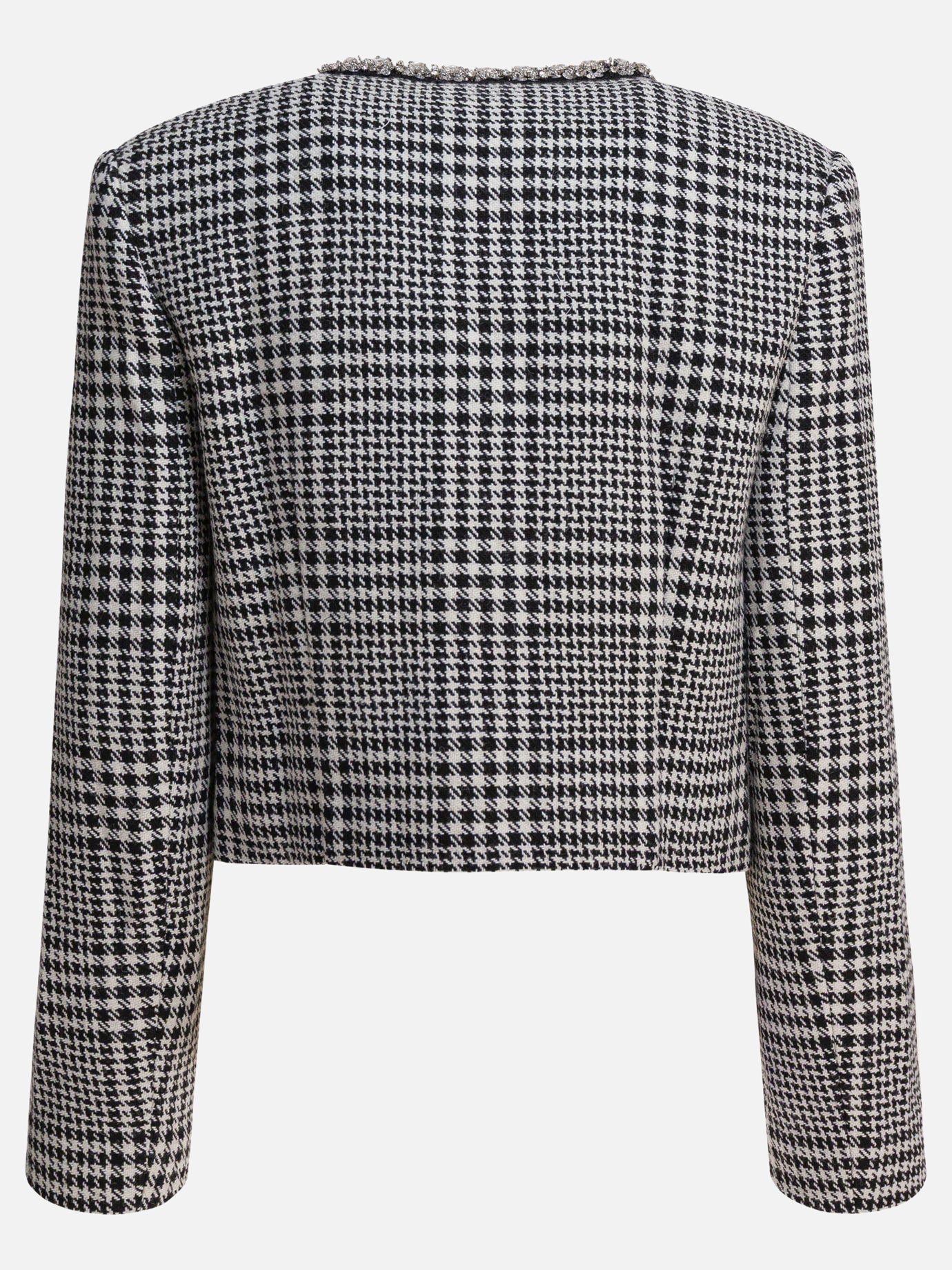 Blazers Prince of Wales  Black - Self-portrait Women | PDP | VIETTI Online Store | thumbnail_2