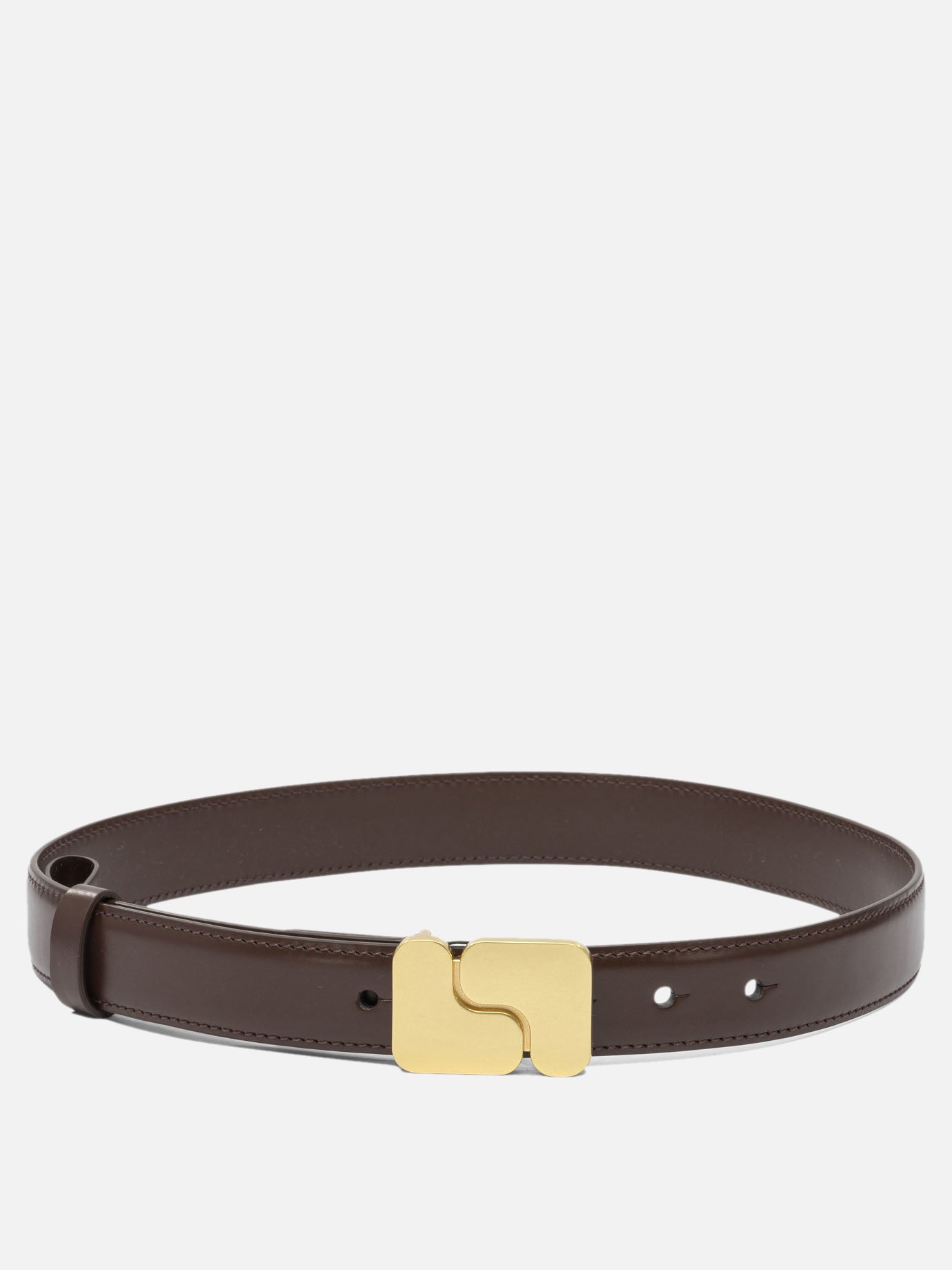 Leather belts 100% leather  Brown - Soeur Women | PDP | VIETTI Online Store | Zoom-Modal
