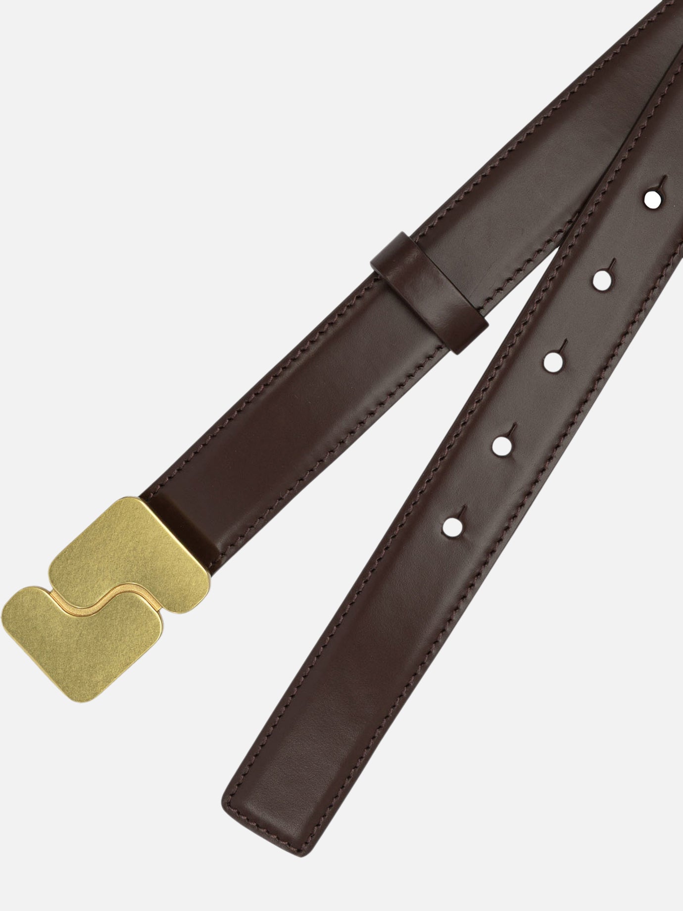Leather belts 100% leather  Brown - Soeur Women | PDP | VIETTI Online Store | Zoom-Modal_2
