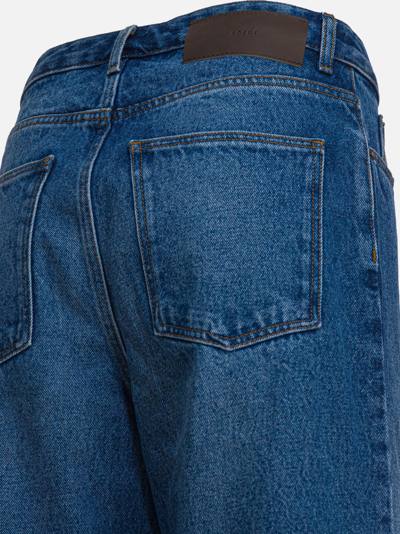 Jeans a gamba larga Denim  Blu - Soeur Donna | PDP | VIETTI Online Store | thumbnail_4