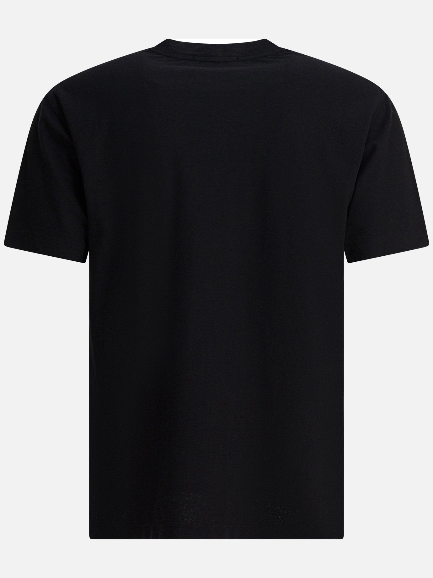 Crewneck t-shirts Solid colour  Black - Stone Island Men | PDP | VIETTI Online Store | thumbnail_2