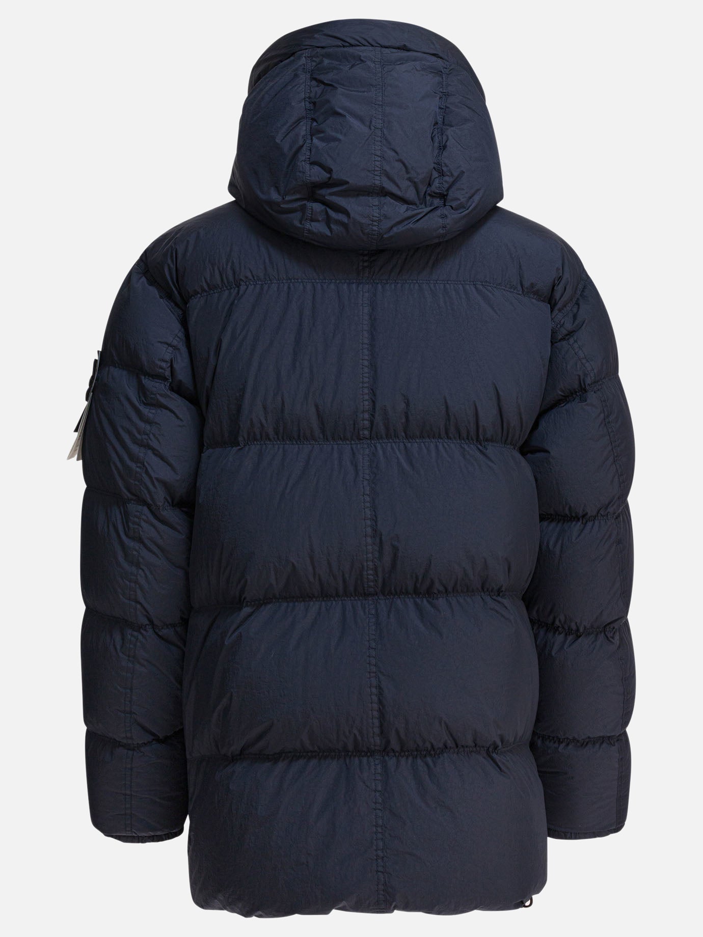 Piumini corti Solid colour  Blu - Stone Island Uomo | PDP | VIETTI Online Store | thumbnail_2