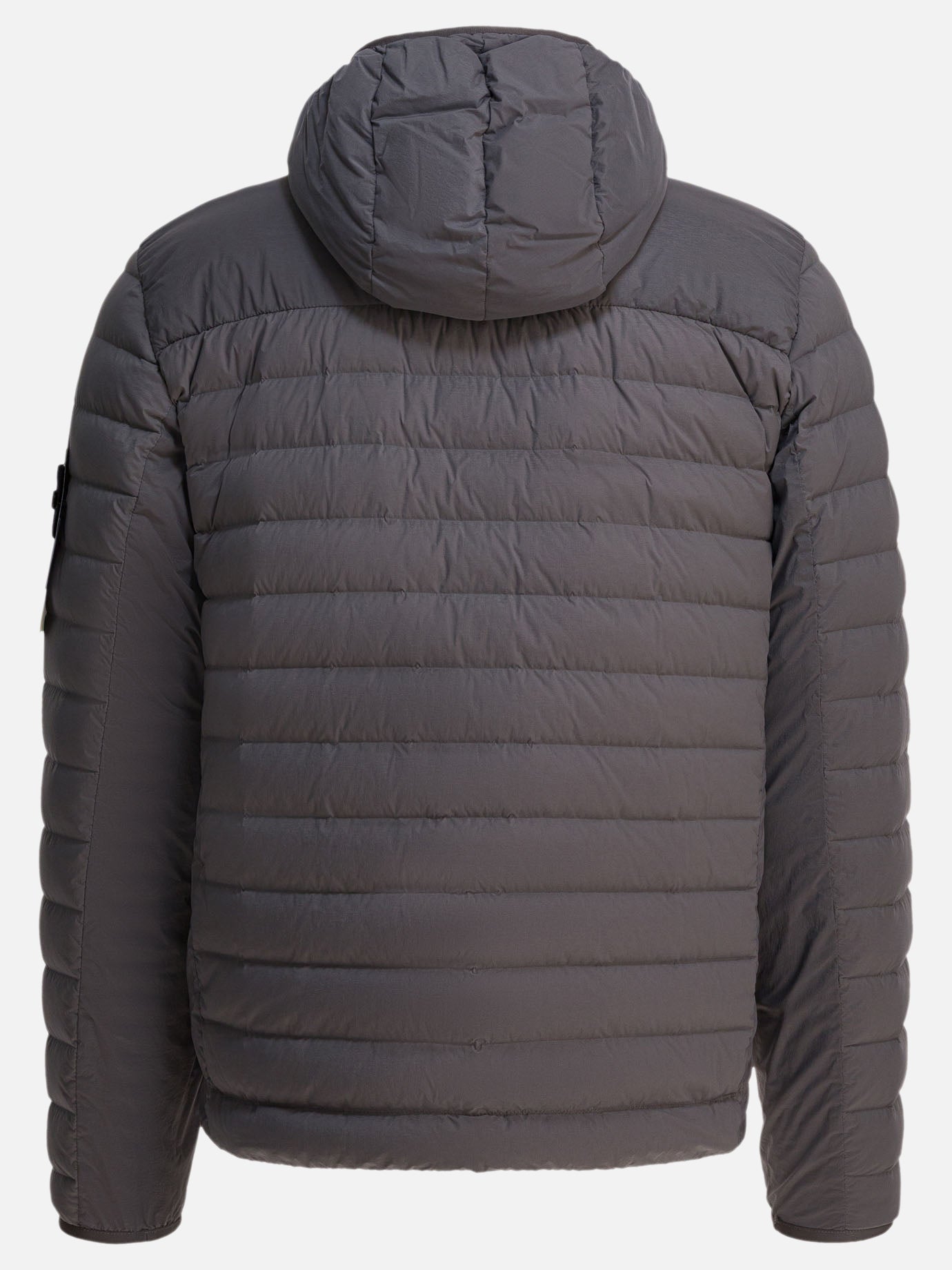 Piumini corti Solid colour  Grigio - Stone Island Uomo | PDP | VIETTI Online Store | thumbnail_2