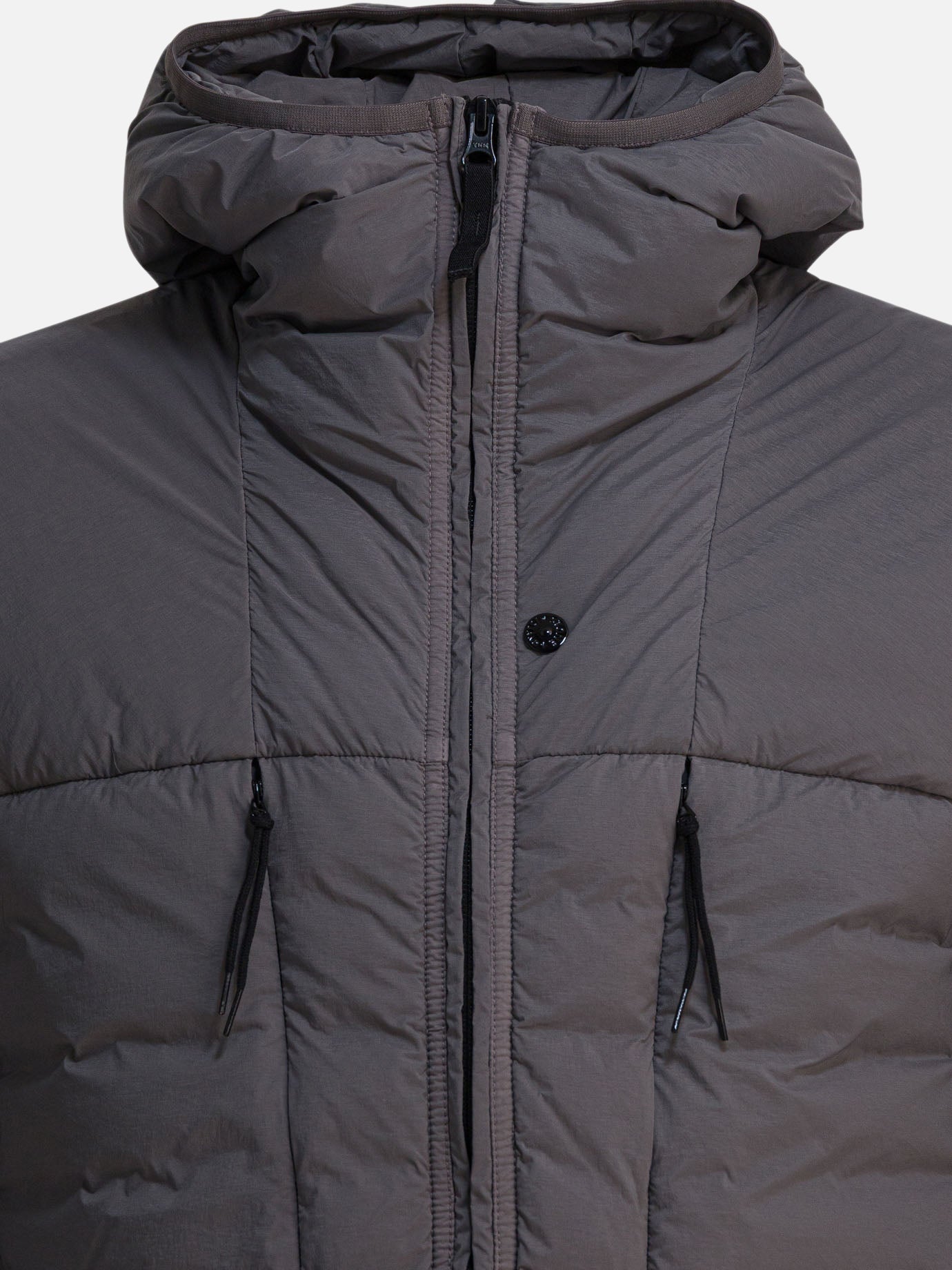 Piumini corti Solid colour  Grigio - Stone Island Uomo | PDP | VIETTI Online Store | Zoom-Modal_3
