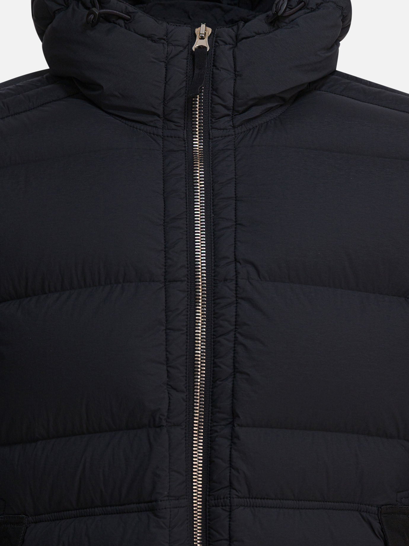 Stone Island Piumino in nylon leggero stretch 22763938_M Black thumbnail_3