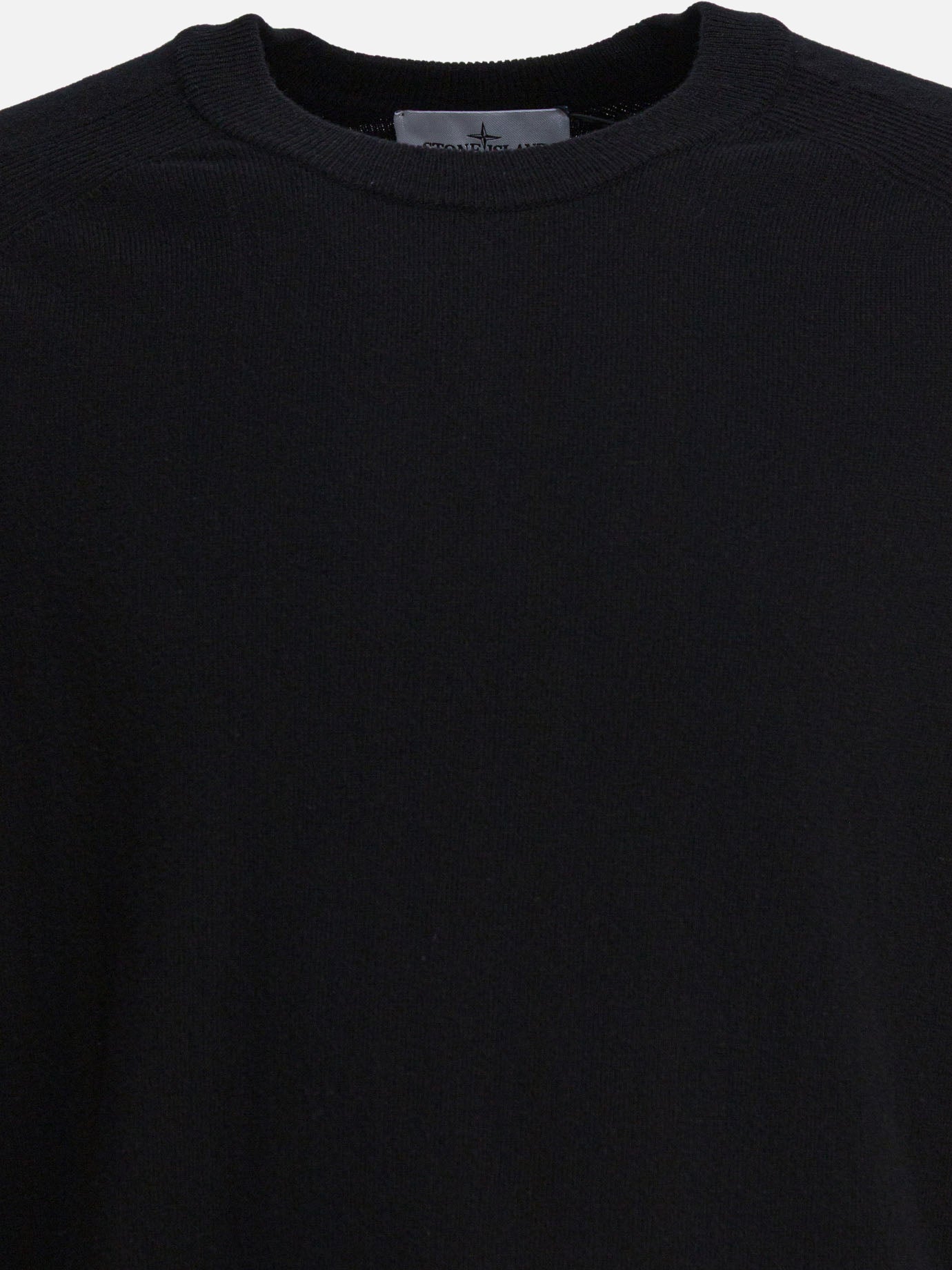 Maglioni girocollo Logo  Nero - Stone Island Uomo | PDP | VIETTI Online Store | thumbnail_3