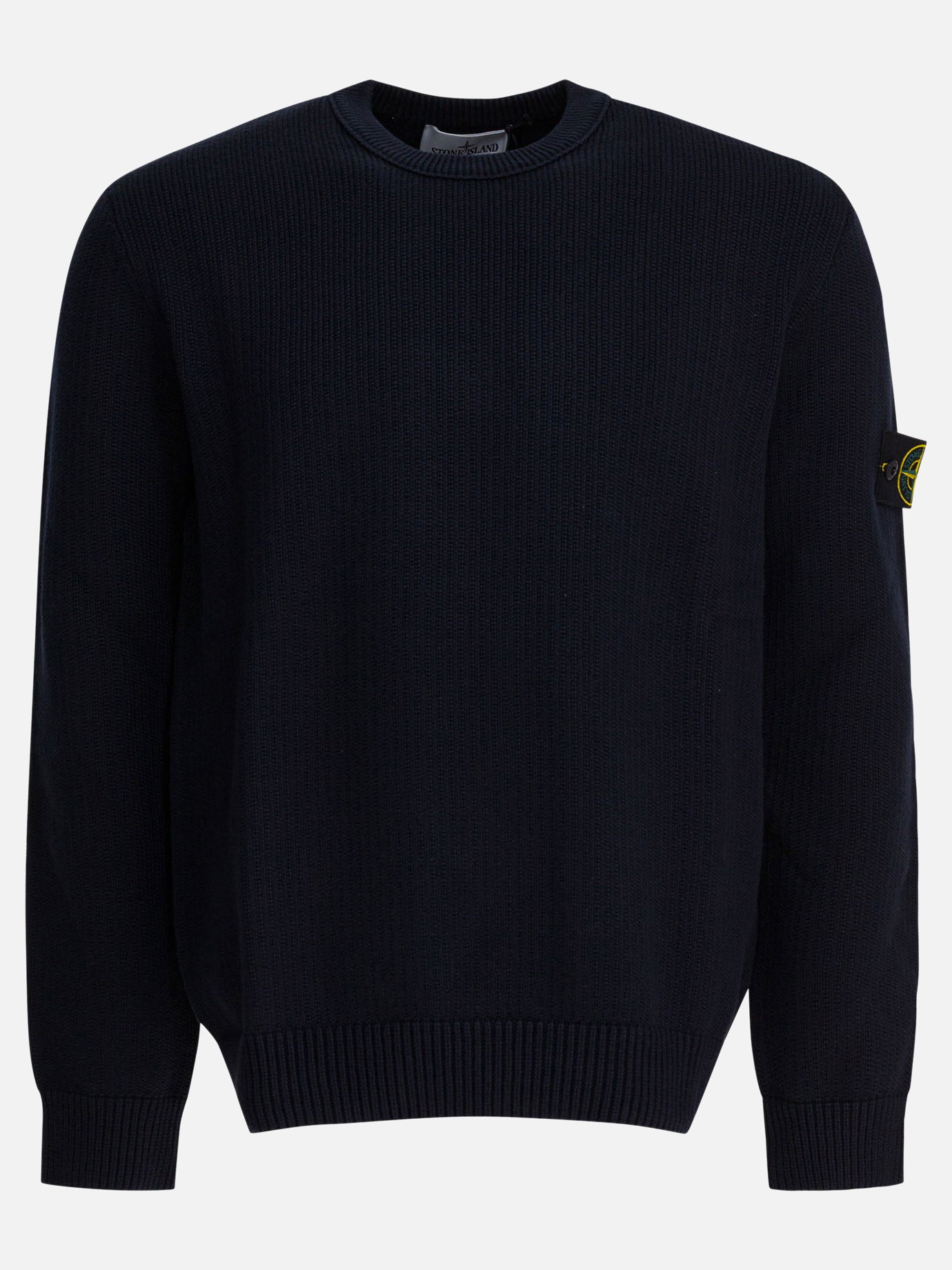 Maglioni girocollo Logo  Blu - Stone Island Uomo | PDP | VIETTI Online Store | Zoom-Modal
