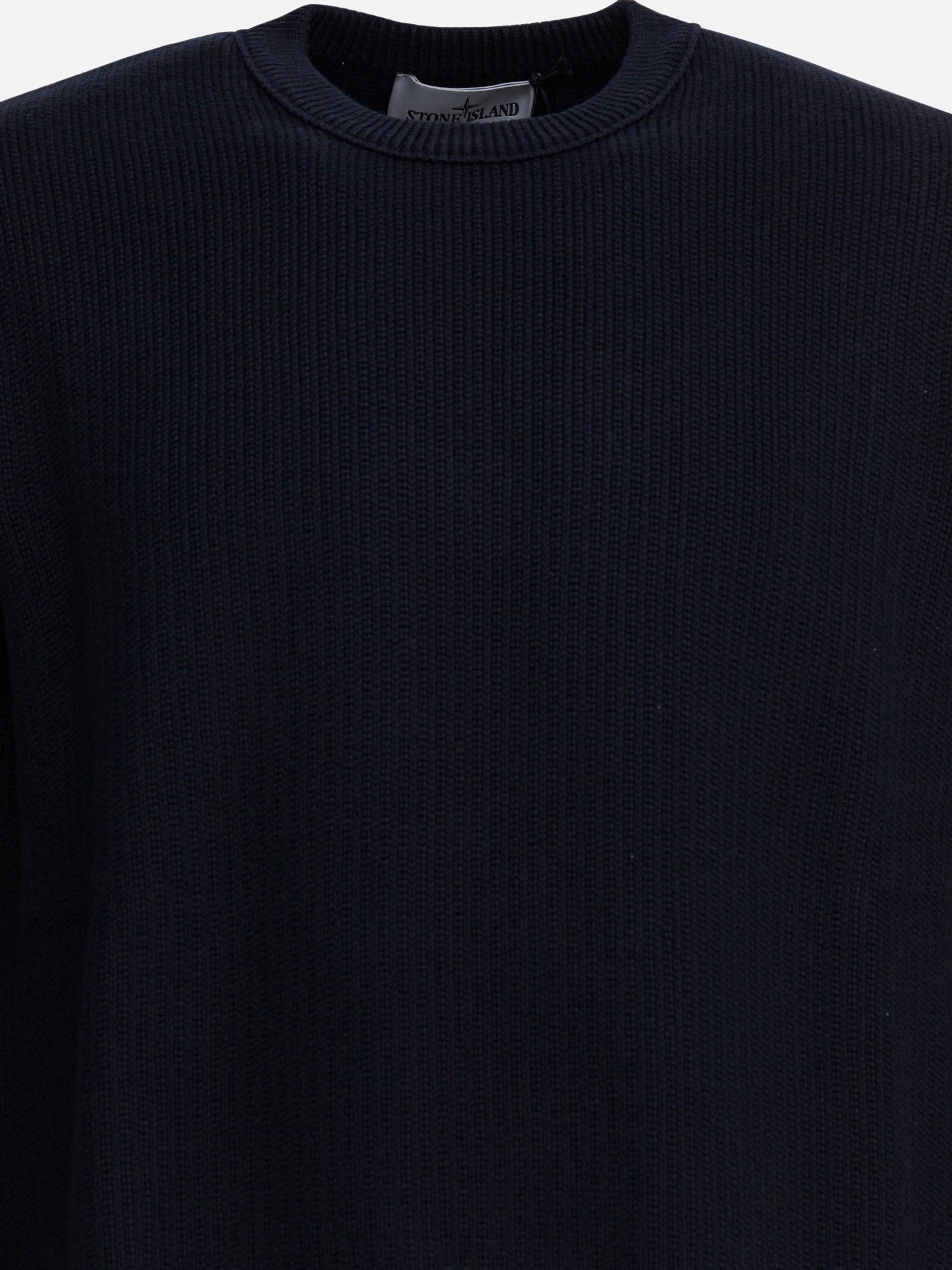 Maglioni girocollo Logo  Blu - Stone Island Uomo | PDP | VIETTI Online Store | Zoom-Modal_3
