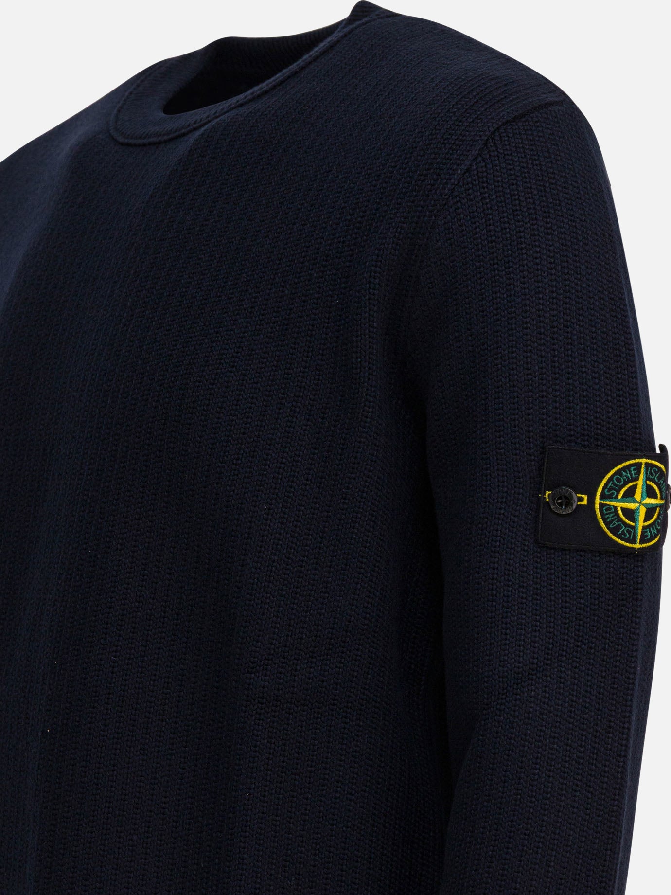 Maglioni girocollo Logo  Blu - Stone Island Uomo | PDP | VIETTI Online Store | Zoom-Modal_4

