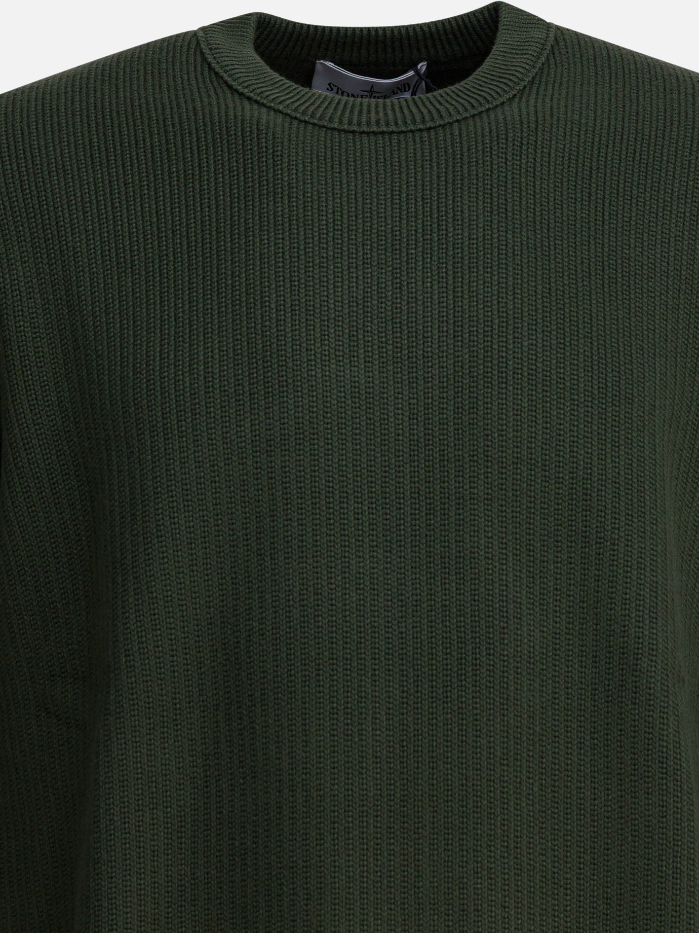 Maglioni girocollo Logo  Verde - Stone Island Uomo | PDP | VIETTI Online Store | Zoom-Modal_3
