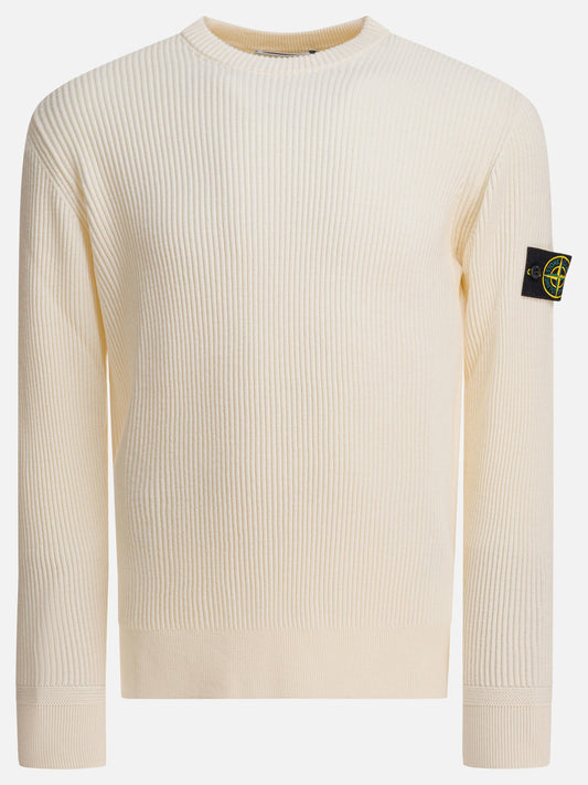 Stone Island RWS wool crew-neck sweater 21149865_M White 1