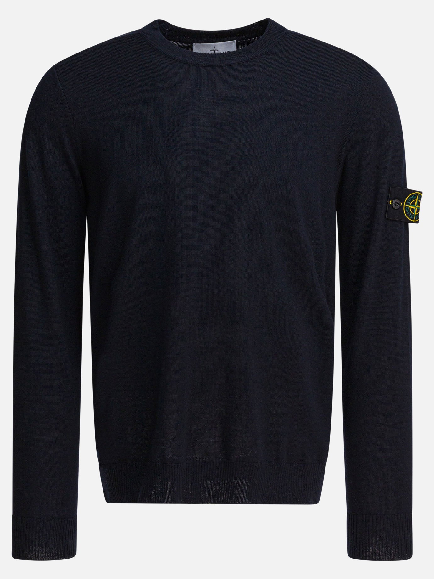 Maglioni girocollo Logo  Blu - Stone Island Uomo | PDP | VIETTI Online Store | thumbnail