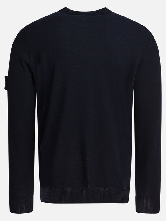 Stone Island RWS lightweight wool crewneck sweater 20907586_M Blue 2