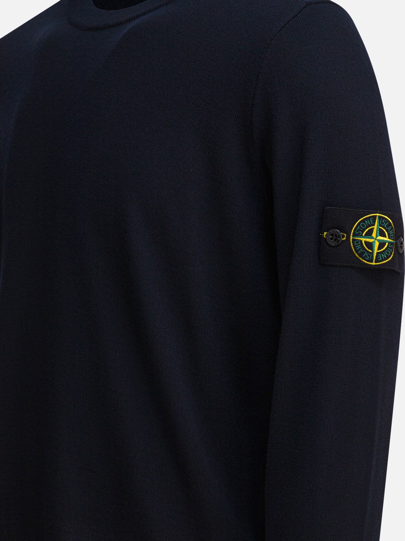 Maglioni girocollo Logo  Blu - Stone Island Uomo | PDP | VIETTI Online Store | Zoom-Modal_4
