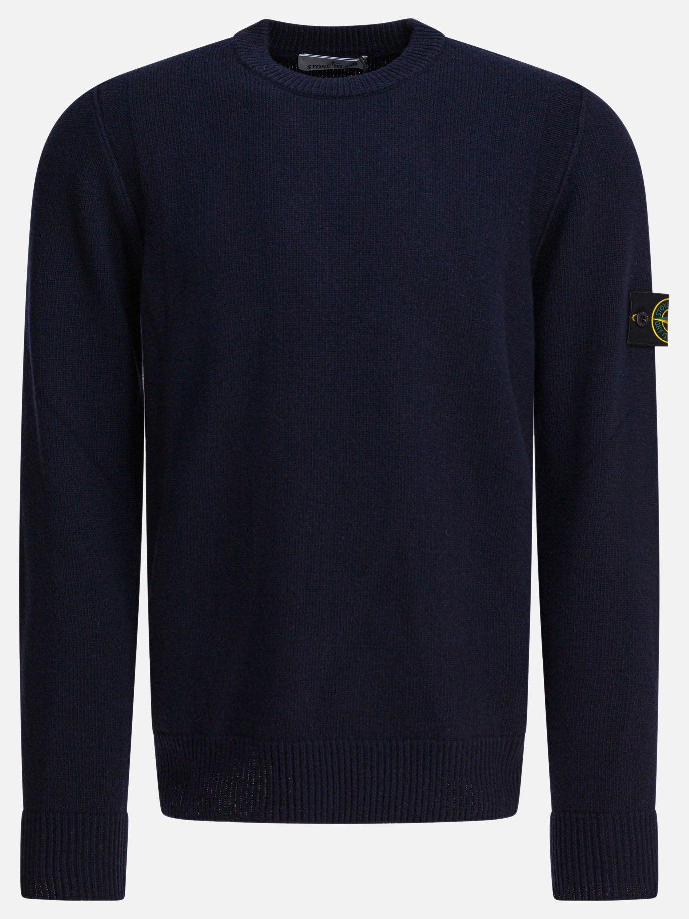 Maglioni girocollo Logo  Blu - Stone Island Uomo | PDP | VIETTI Online Store | thumbnail