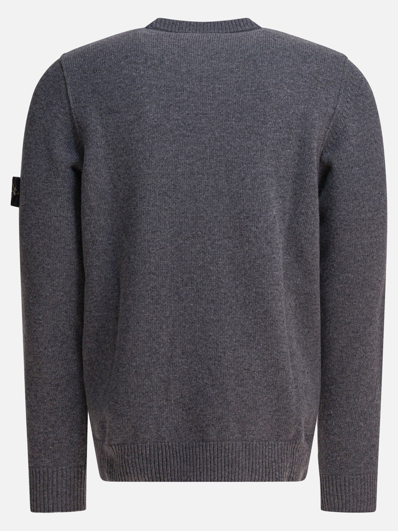 Stone Island Wool crewneck sweater 21083032_M Grey thumbnail_2