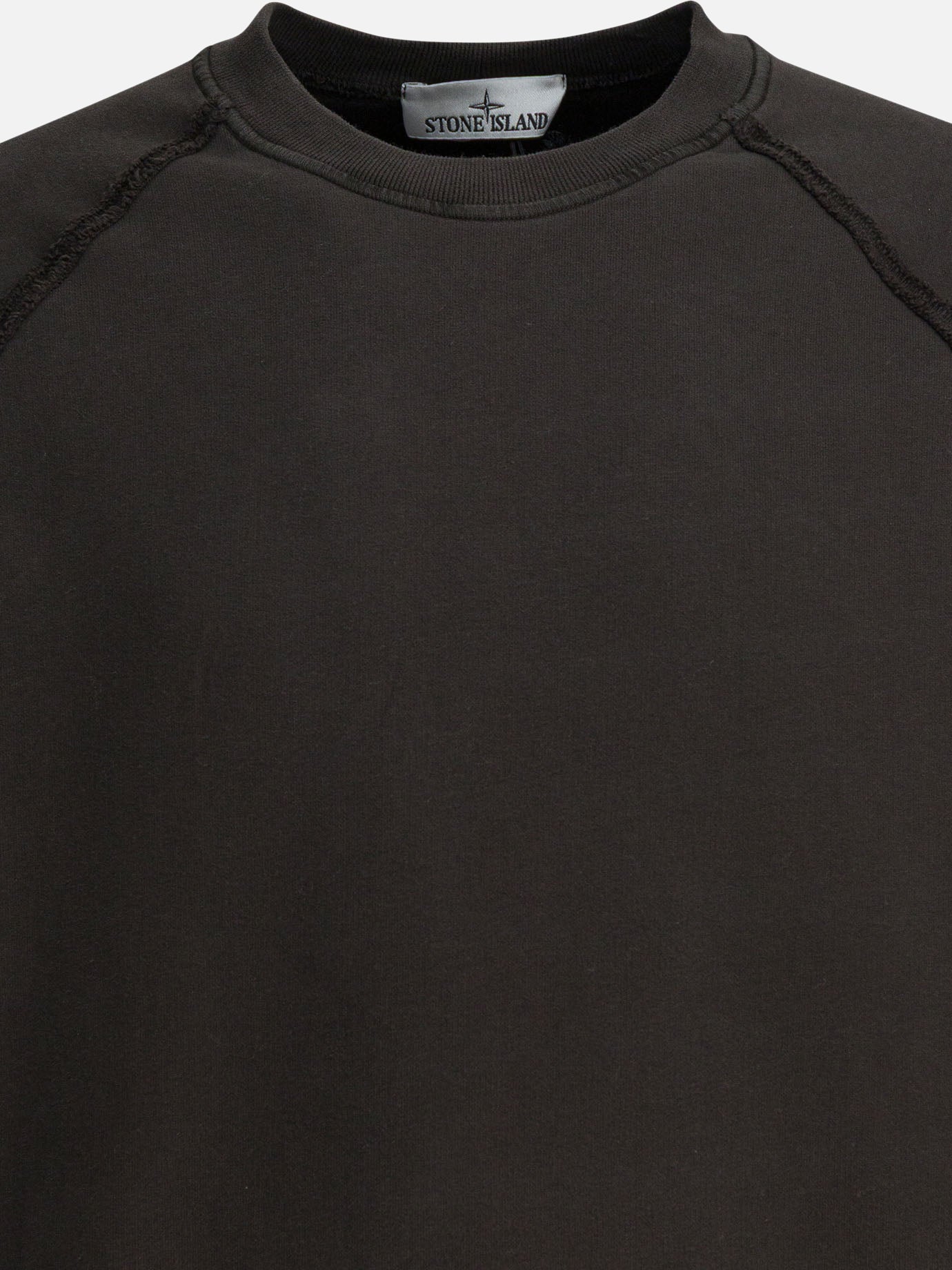 Crewnecks Logo  Grey - Stone Island Men | PDP | VIETTI Online Store | Zoom-Modal_3
