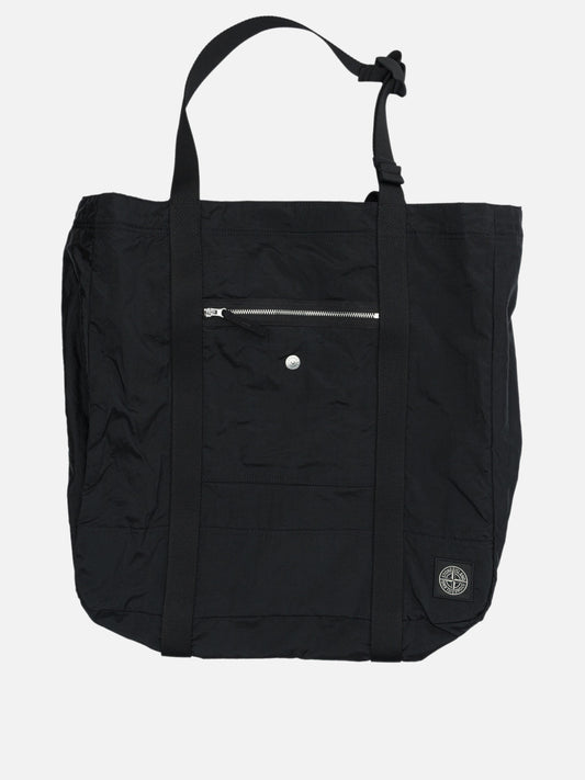 Large bags 100% polyamide - 100% polyurethane  Black - Stone Island Men | VIETTI Online Store 
