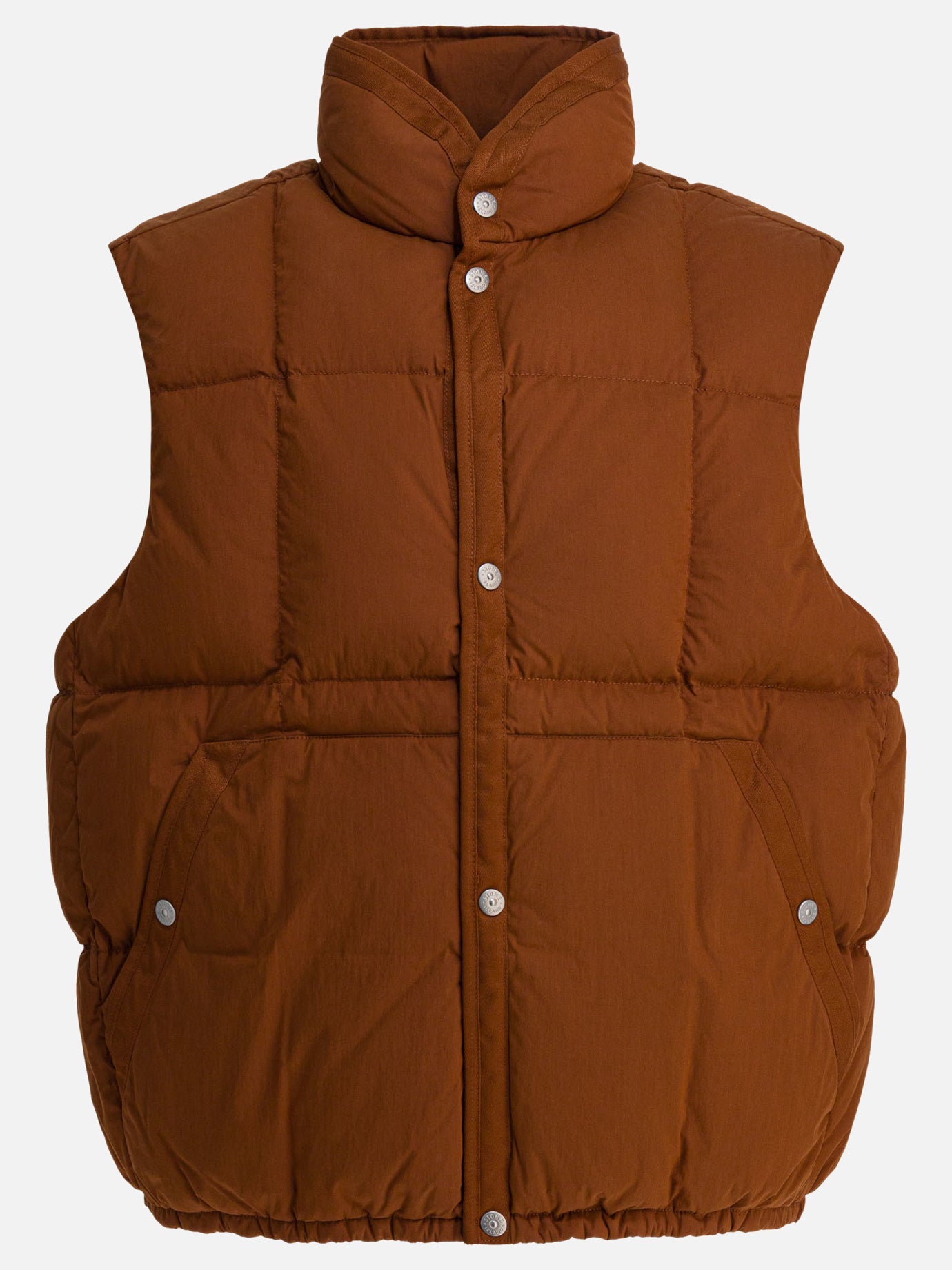 Vest jackets Logo  Brown - Stone Island Men | PDP | VIETTI Online Store | thumbnail