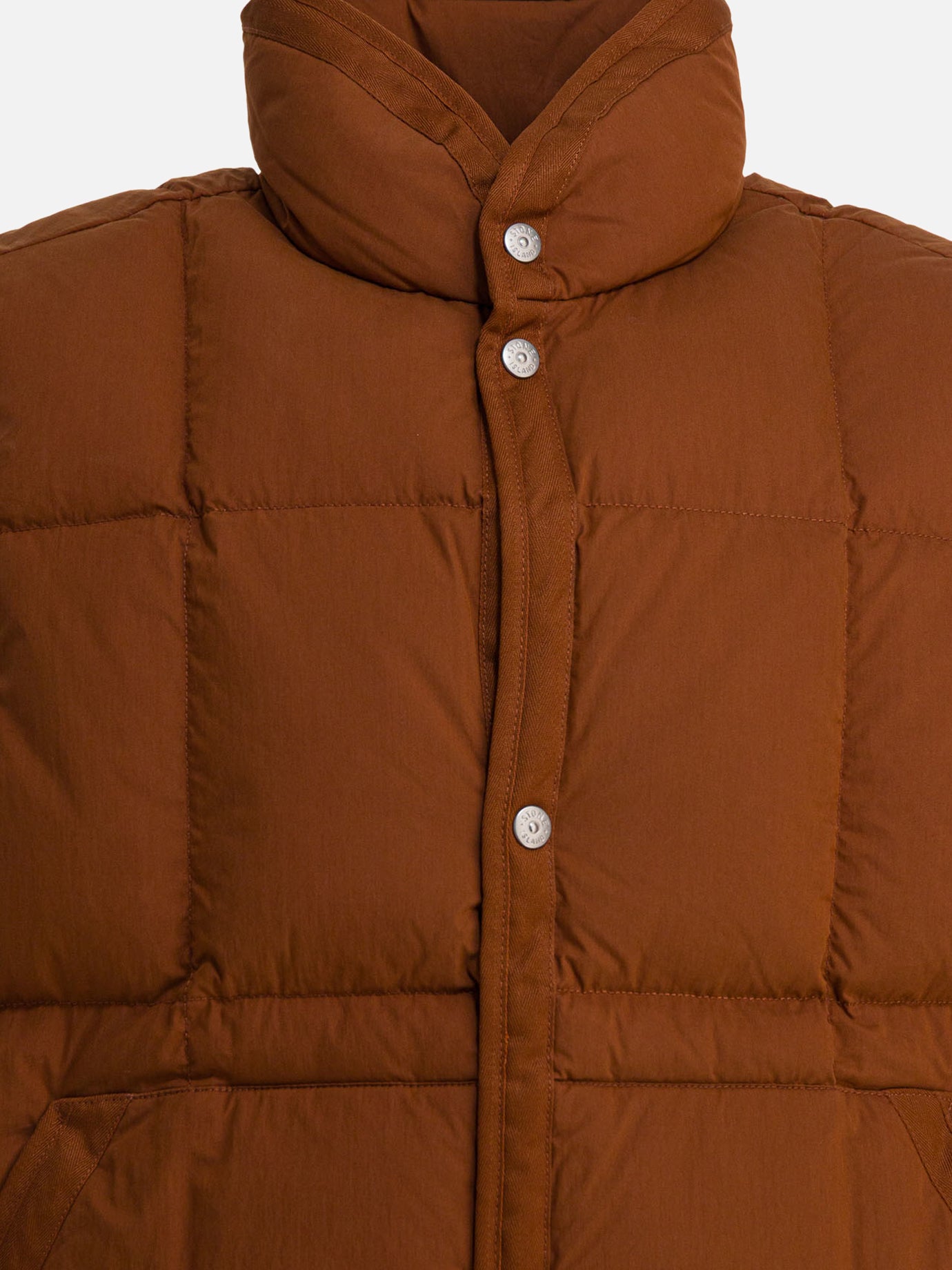 Vest jackets Logo  Brown - Stone Island Men | PDP | VIETTI Online Store | thumbnail_3