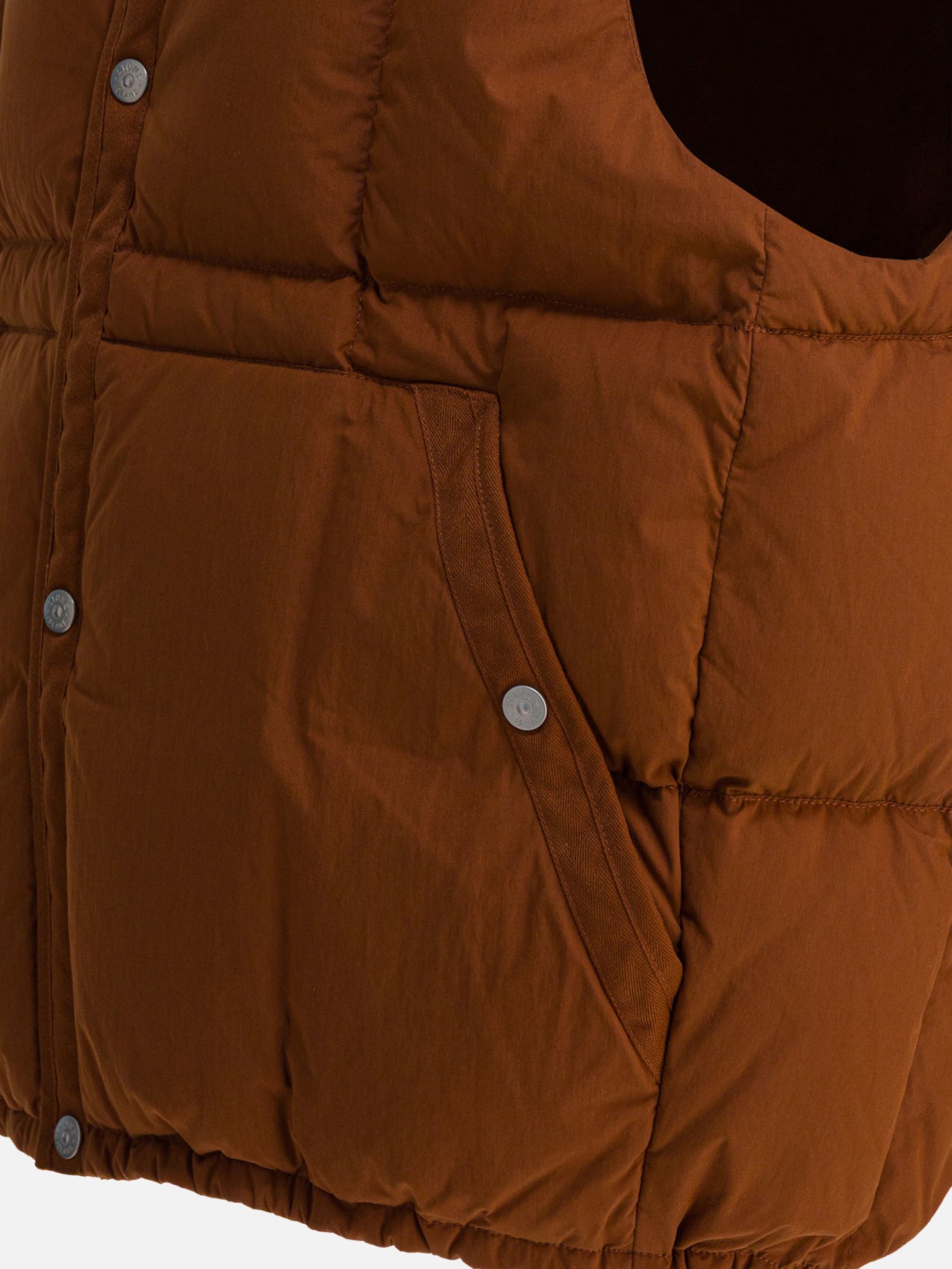 Vest jackets Logo  Brown - Stone Island Men | PDP | VIETTI Online Store | thumbnail_4