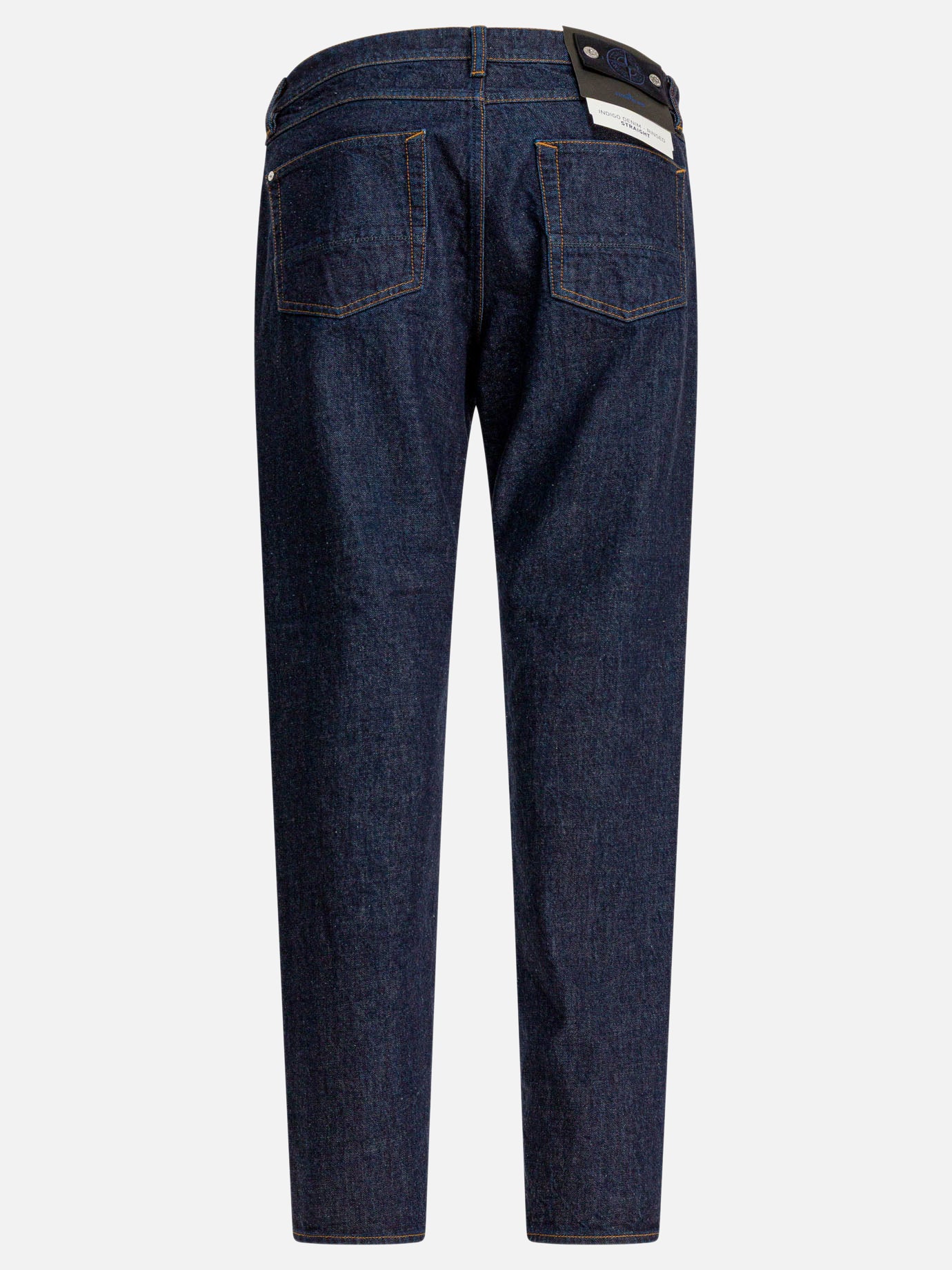 Straight-leg jeans Solid colour  Blue - Stone Island Men | PDP | VIETTI Online Store | Zoom-Modal_2
