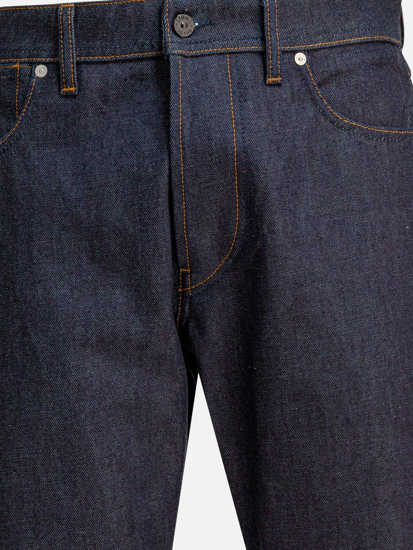 Straight-leg jeans Solid colour  Blue - Stone Island Men | PDP | VIETTI Online Store | Zoom-Modal_3

