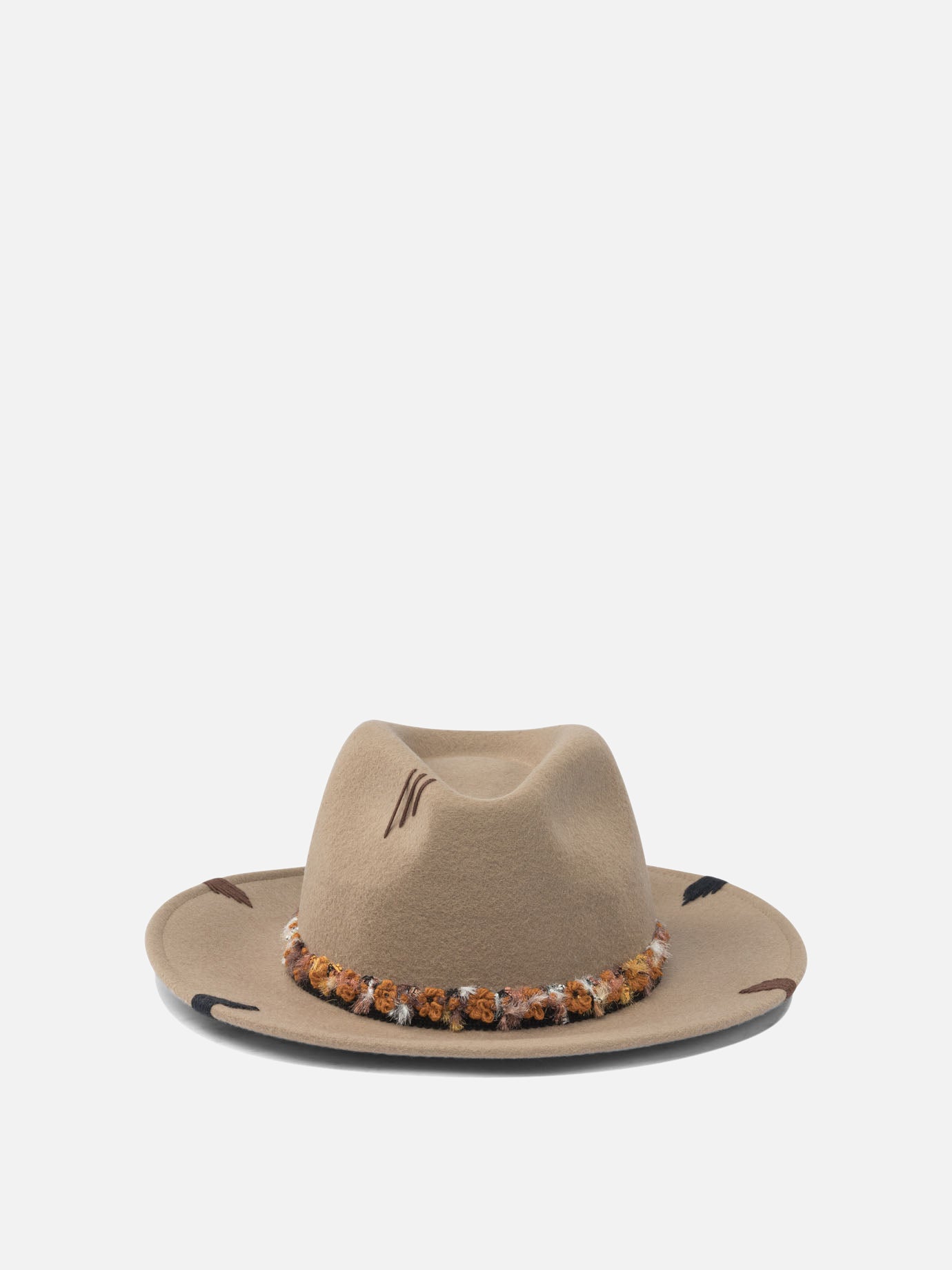 Classic hats 100% wool  Beige - The Hat Gang Women | PDP | VIETTI Online Store | thumbnail
