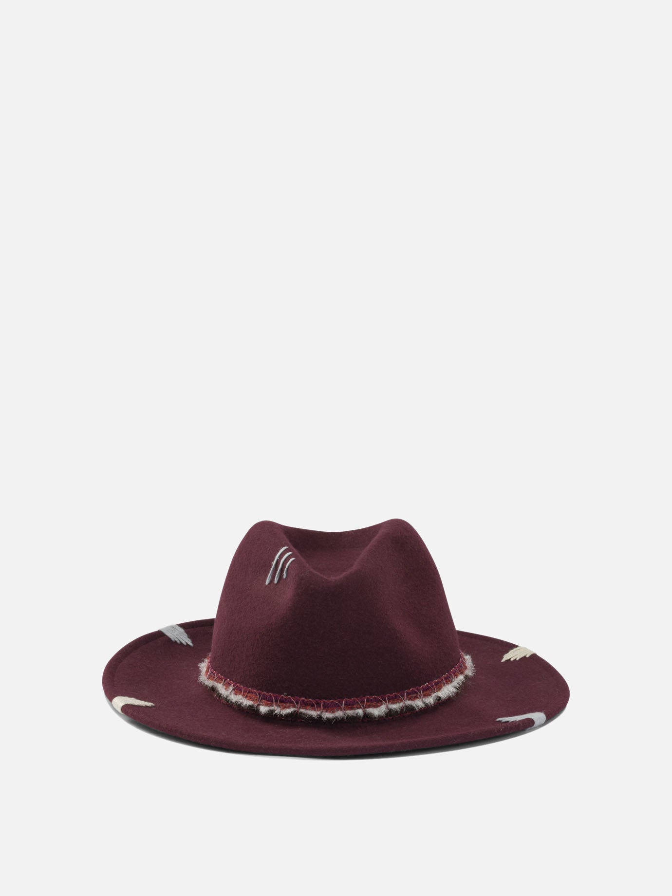 Classic hats 100% wool  Bordeaux - The Hat Gang Women | PDP | VIETTI Online Store | thumbnail