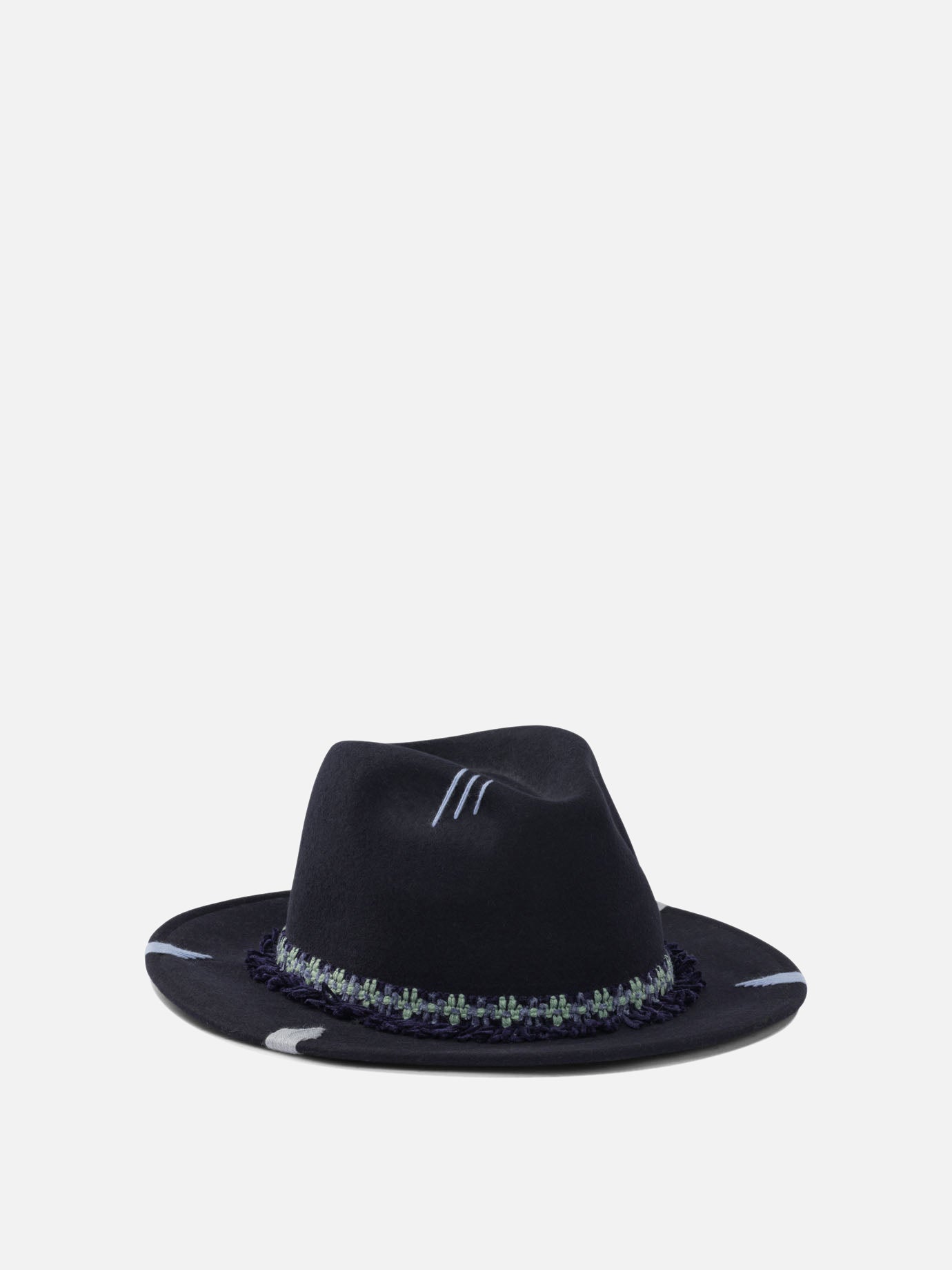 Classic hats 100% wool  Blue - The Hat Gang Women | PDP | VIETTI Online Store | thumbnail_2