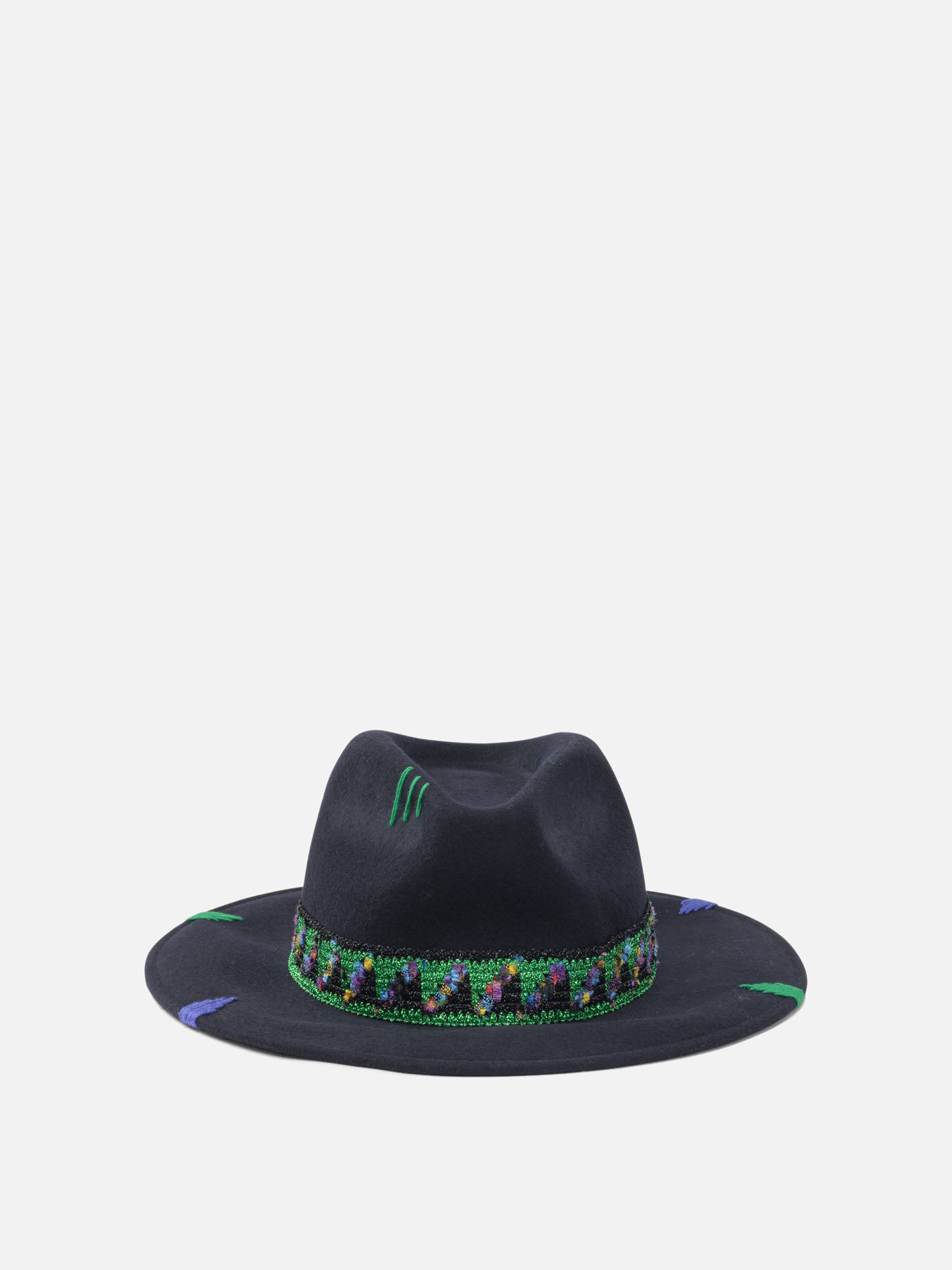 Classic hats 100% wool  Blue - The Hat Gang Women | PDP | VIETTI Online Store | thumbnail