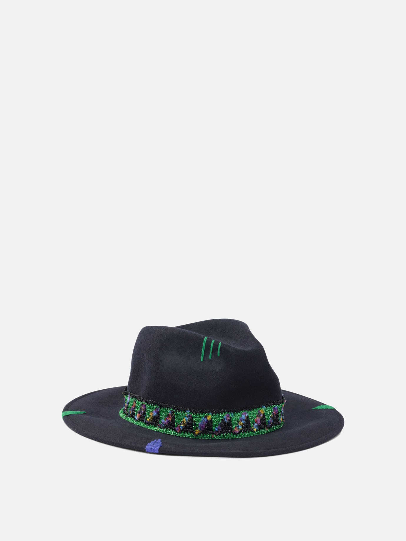 Classic hats 100% wool  Blue - The Hat Gang Women | PDP | VIETTI Online Store | thumbnail_2