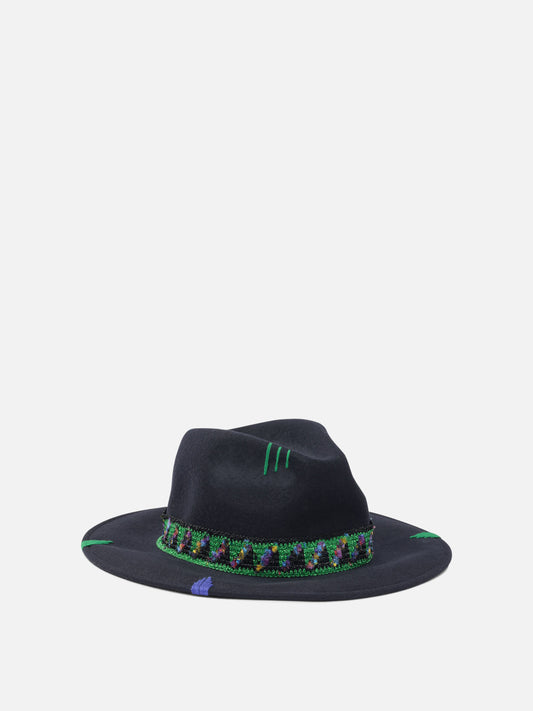 Classic hats 100% wool  Blue - The Hat Gang Women | PDP | VIETTI Online Store | 2
