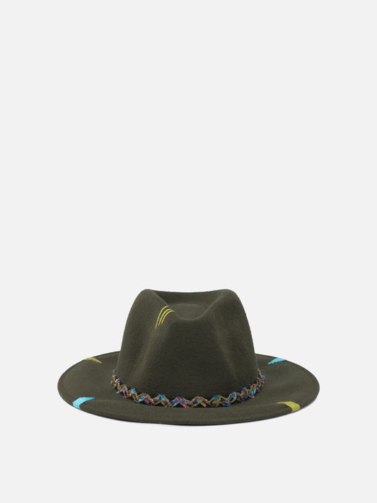 Classic hats 100% wool  Green - The Hat Gang Women | PDP | VIETTI Online Store 

