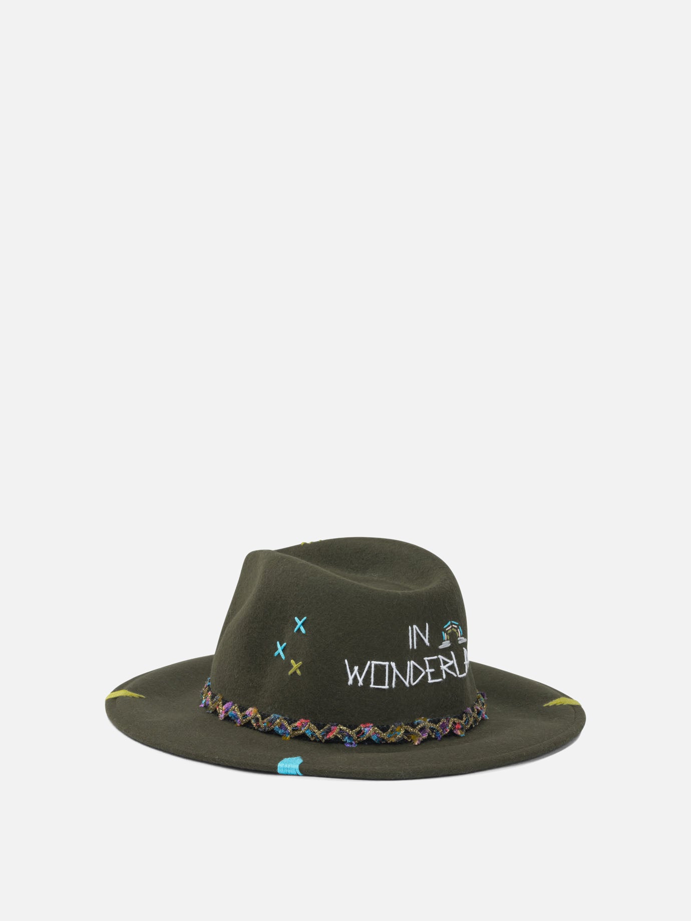 Classic hats 100% wool  Green - The Hat Gang Women | PDP | VIETTI Online Store | thumbnail_3