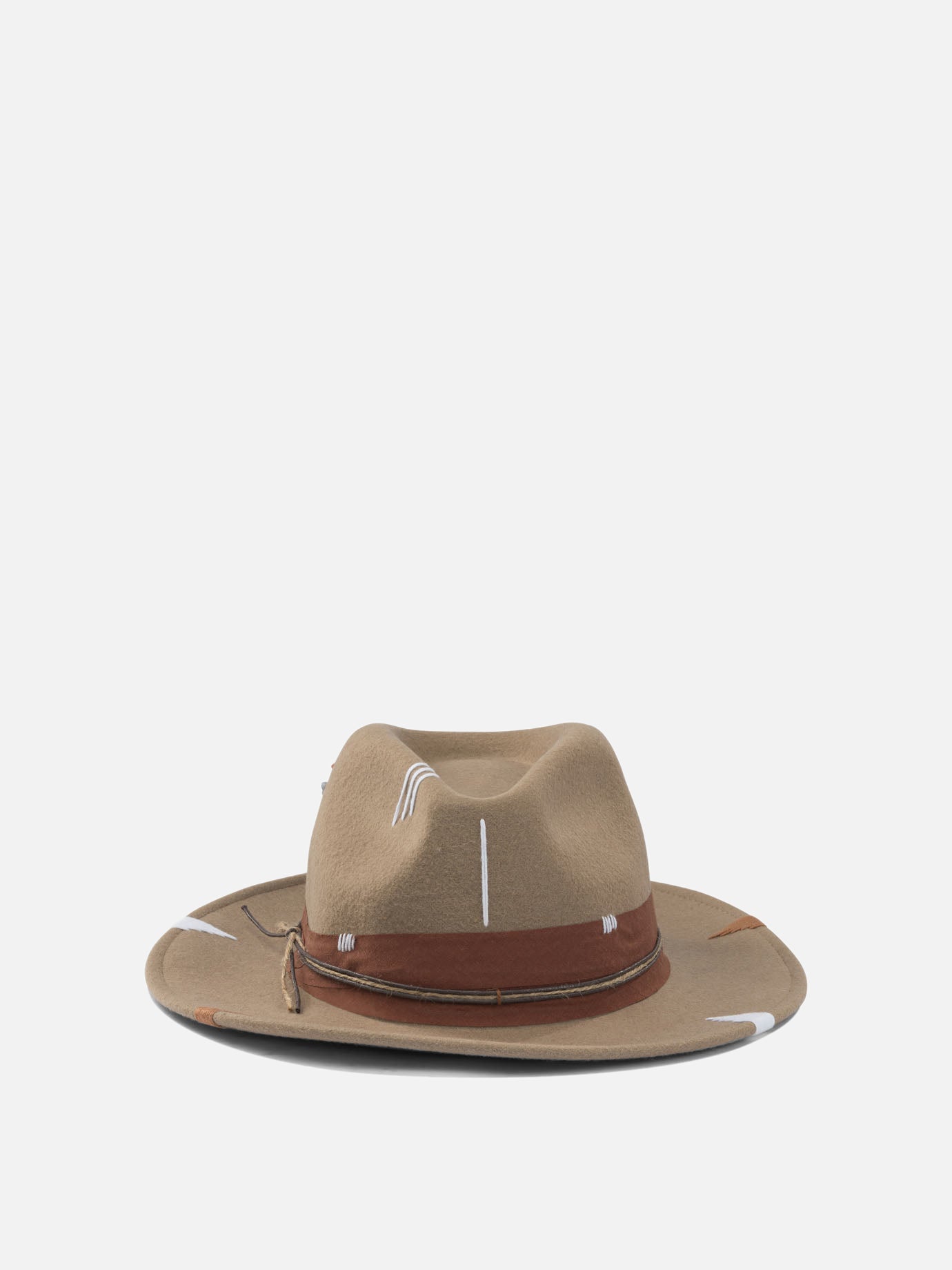 Classic hats 100% wool  Beige - The Hat Gang Women | PDP | VIETTI Online Store | thumbnail