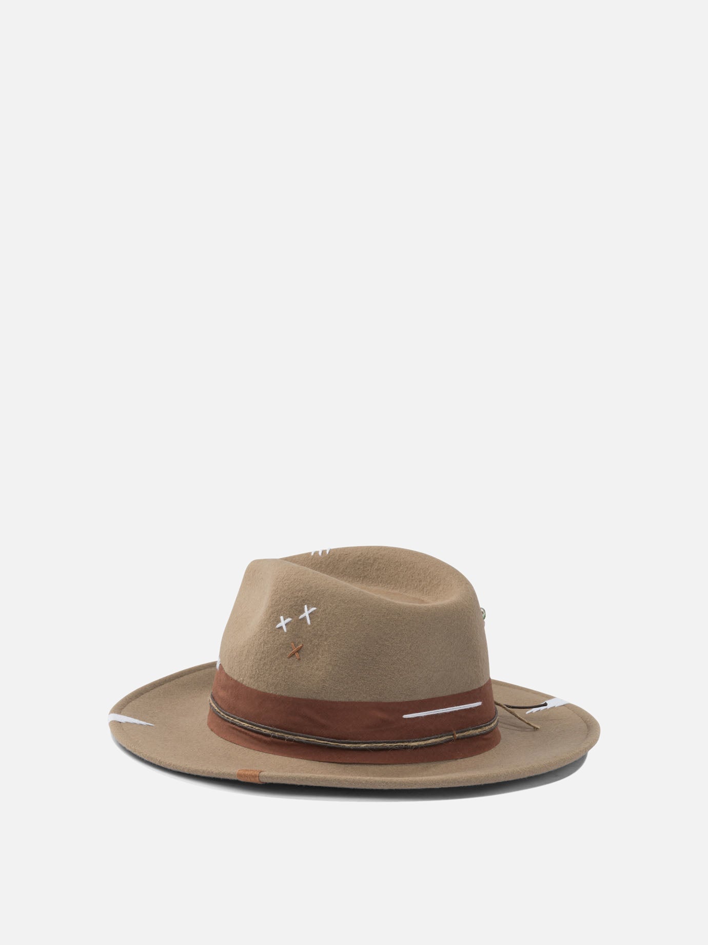 Classic hats 100% wool  Beige - The Hat Gang Women | PDP | VIETTI Online Store | thumbnail_3