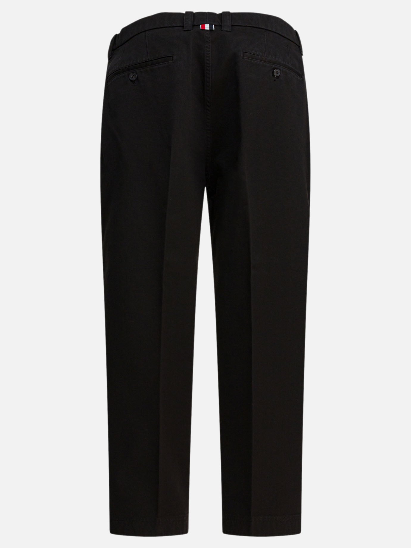 Pantaloni casual Solid colour  Nero - Thom Browne Uomo | PDP | VIETTI Online Store | thumbnail_2
