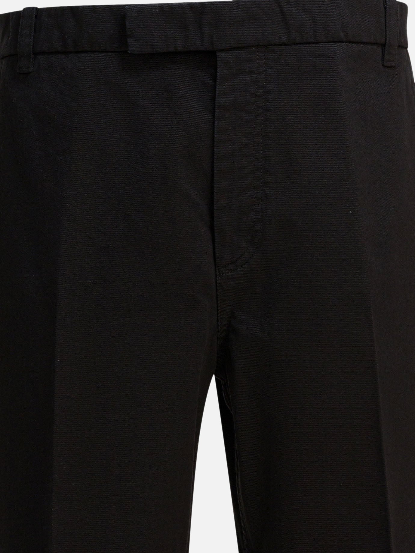 Pantaloni casual Solid colour  Nero - Thom Browne Uomo | PDP | VIETTI Online Store | thumbnail_3
