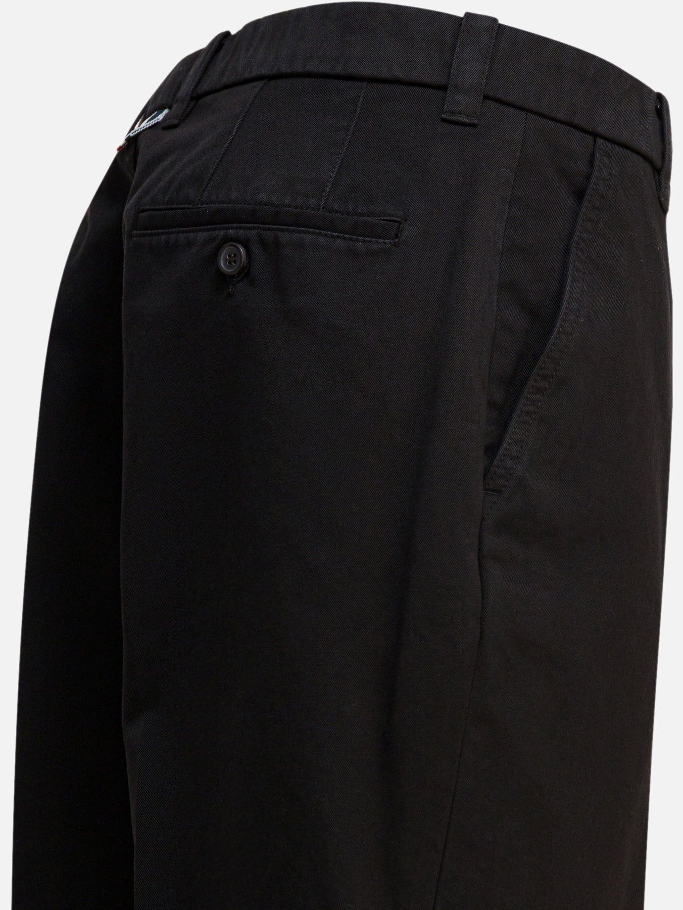 Pantaloni casual Solid colour  Nero - Thom Browne Uomo | PDP | VIETTI Online Store | Zoom-Modal_4
