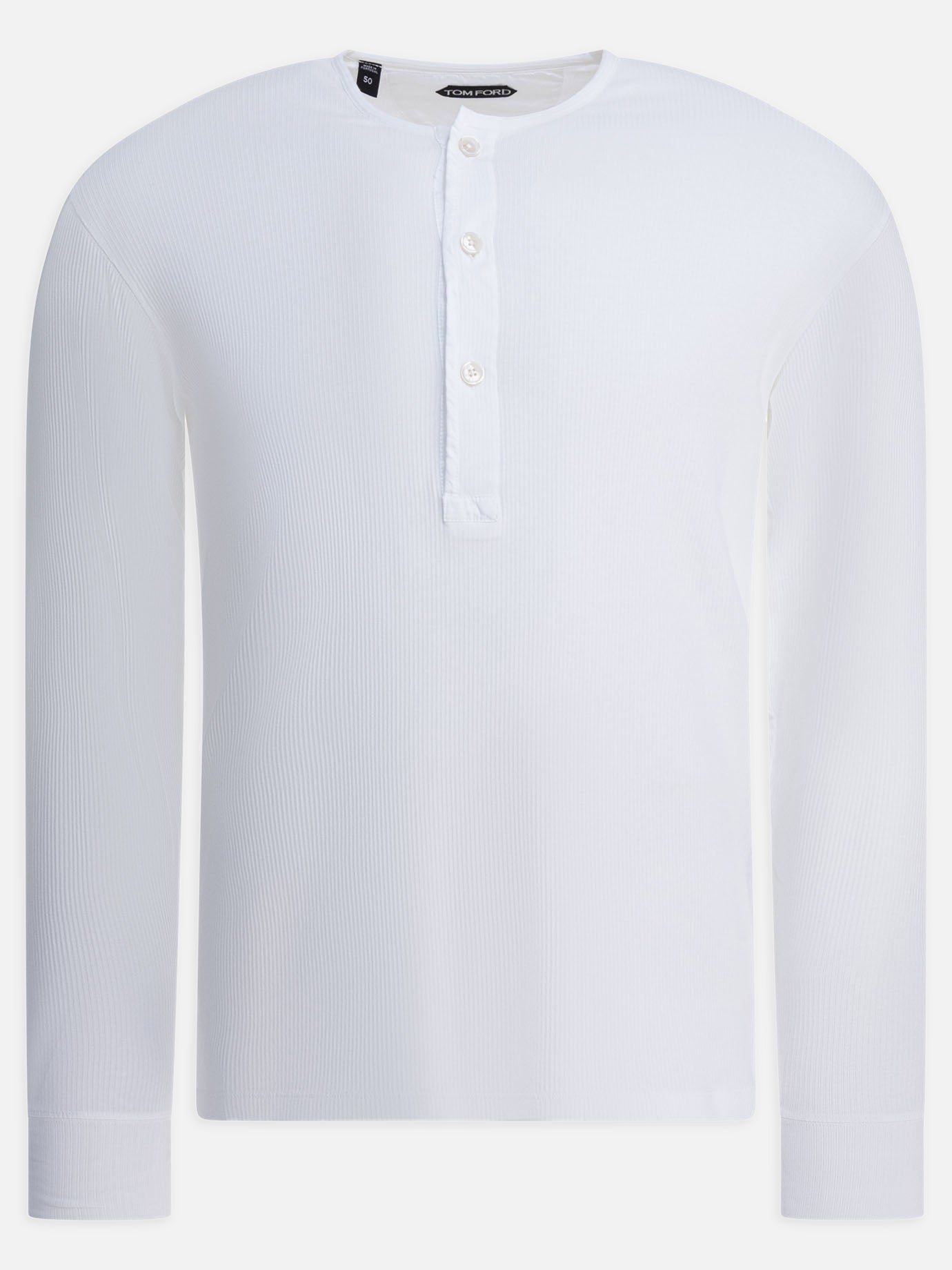 Crewneck t-shirts Solid colour  White - Tom Ford Men | PDP | VIETTI Online Store | Zoom-Modal
