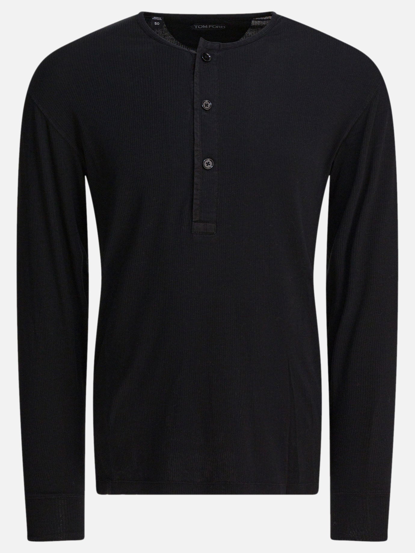 Crewneck t-shirts Solid colour  Black - Tom Ford Men | PDP | VIETTI Online Store | Zoom-Modal
