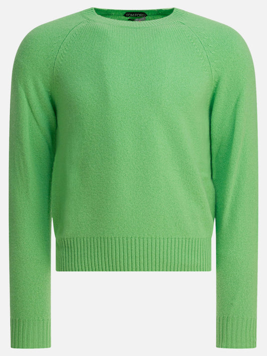 Maglioni girocollo Solid colour  Verde - Tom Ford Uomo | PLP | VIETTI Online Store 
