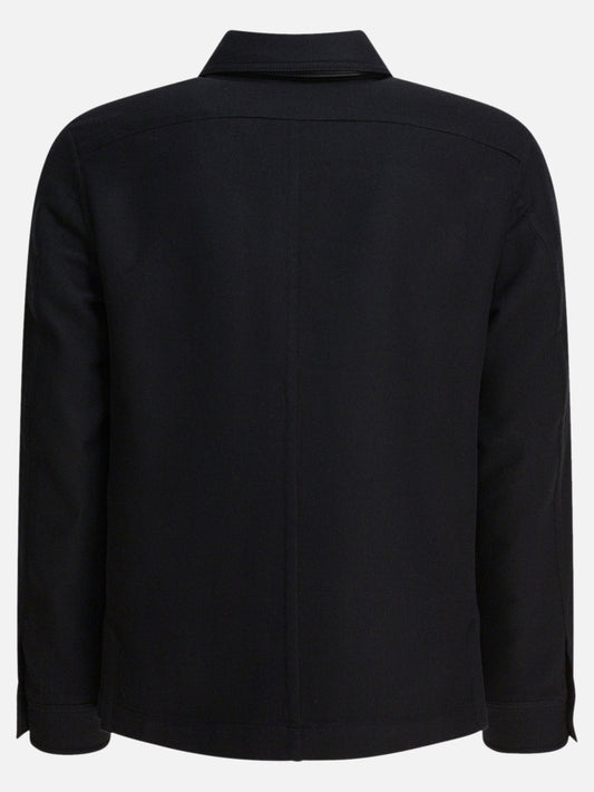 Overshirt jackets Solid colour  Black - Tom Ford Men | PLP | VIETTI Online Store | 2
