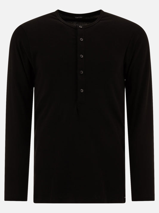 Underwear t-shirts Solid colour  Black - Tom Ford Men | PLP | VIETTI Online Store 
