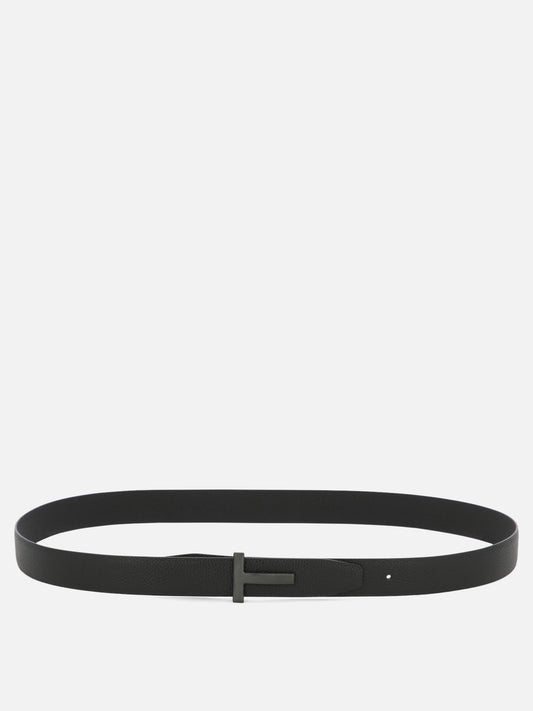 Tom Ford Cintura reversibile 30 mm 20811005_90 Black 1