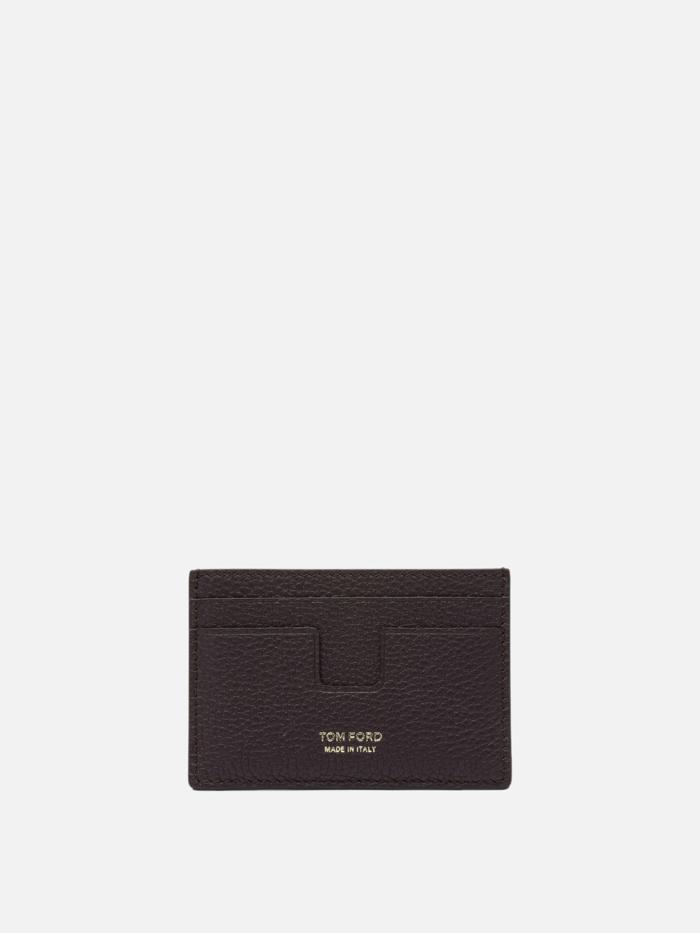 Portacarte 100% calf leather  Bordeaux - Tom Ford Uomo | PDP | VIETTI Online Store | thumbnail